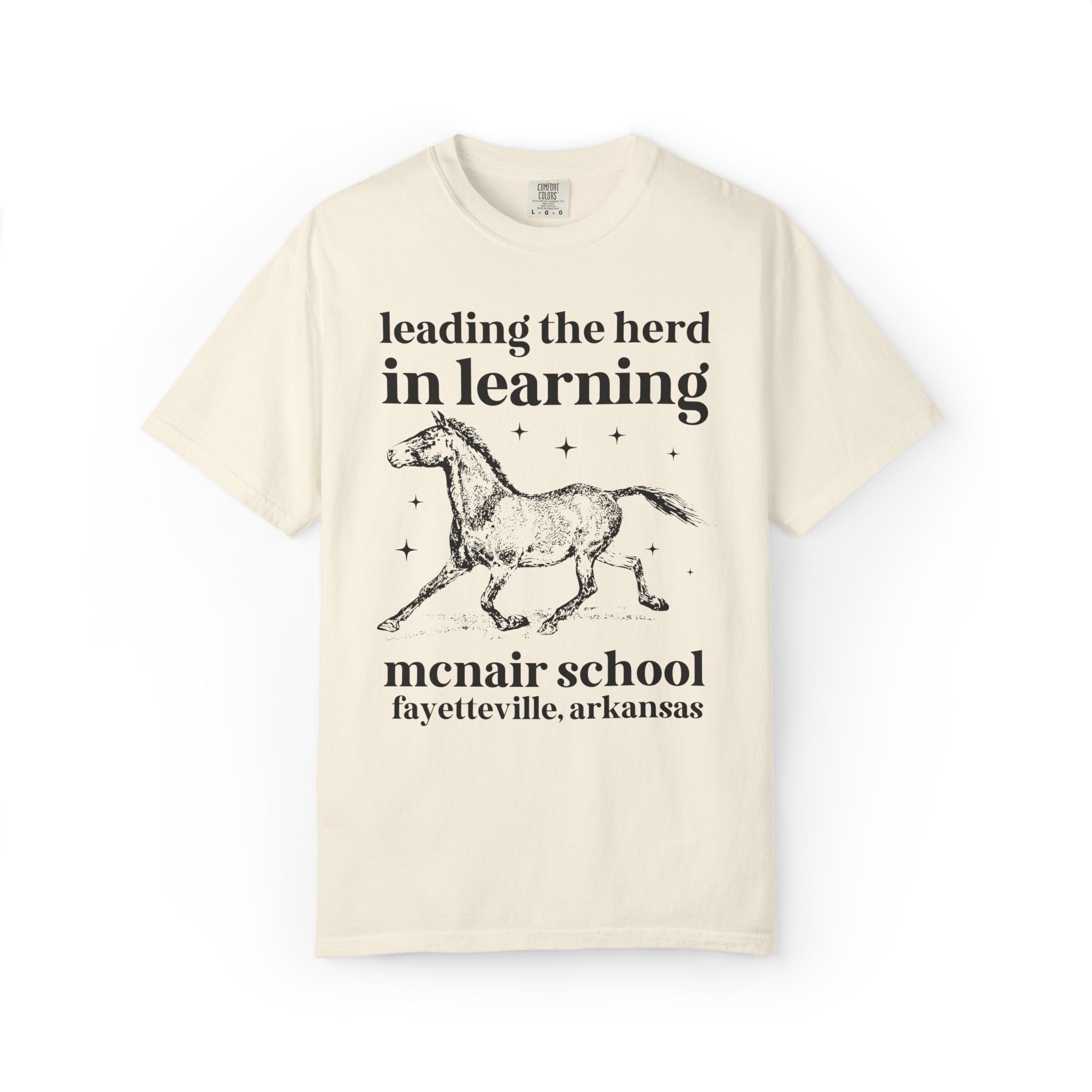 McNair Middle School Leading the Herd Tee Shirt | FPS + Opal and June Tee Shirt, Fayetteville Public Schools - Opal and June