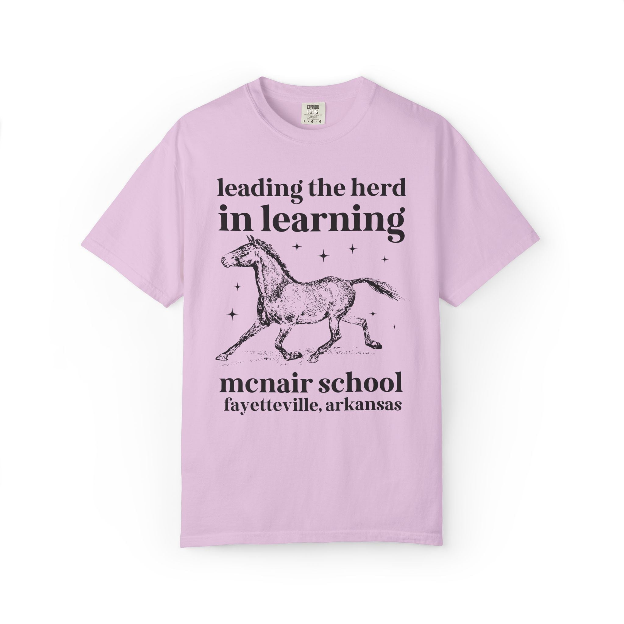McNair Middle School Leading the Herd Tee Shirt | FPS + Opal and June Tee Shirt, Fayetteville Public Schools - Opal and June