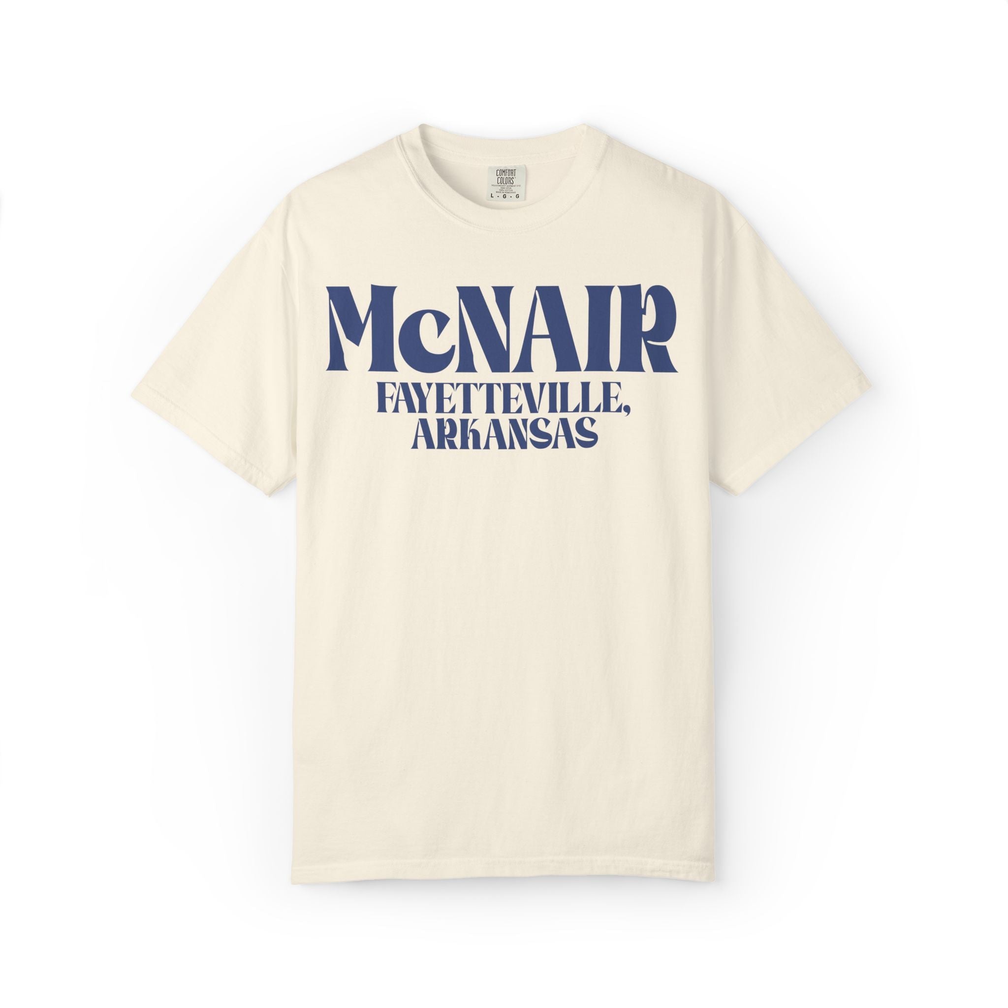 McNair Middle School: Retro Block Text | FPS + Opal and June T-Shirt, Fayetteville Public Schools - Opal and June