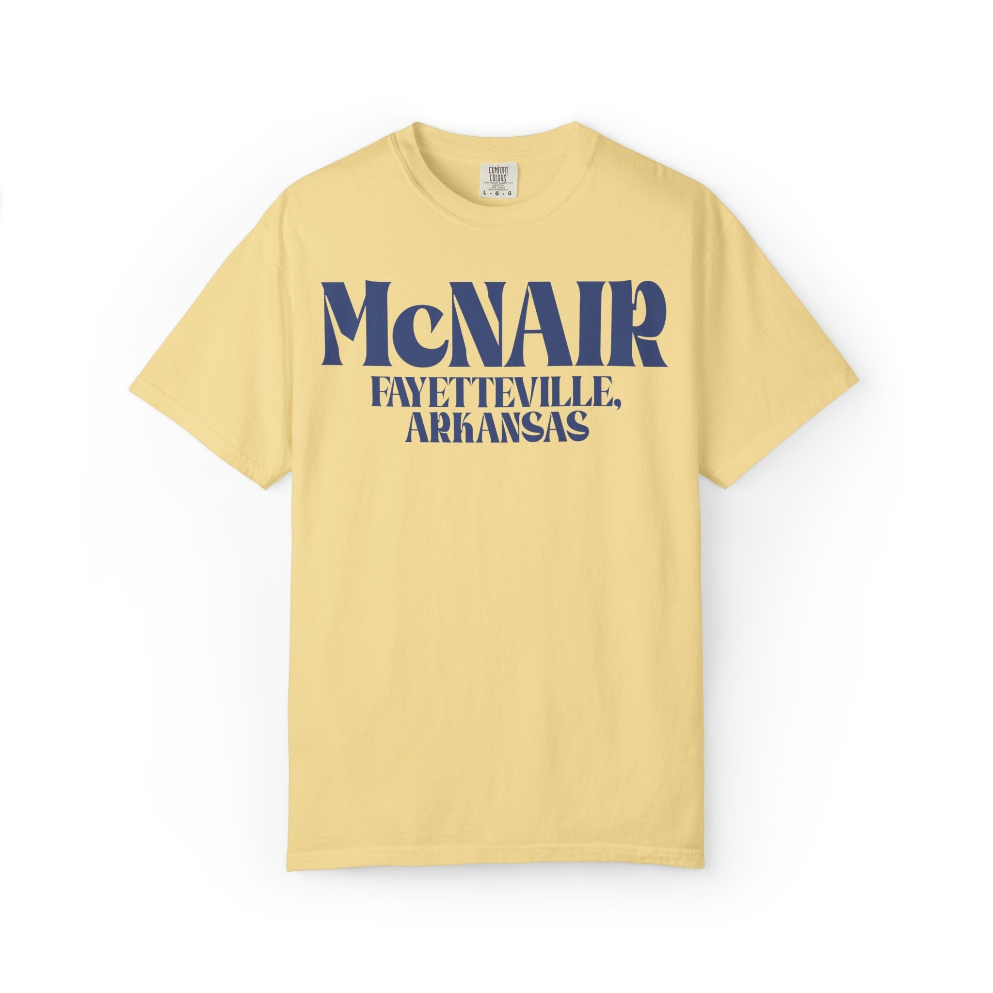 McNair Middle School: Retro Block Text | FPS + Opal and June T-Shirt, Fayetteville Public Schools - Opal and June