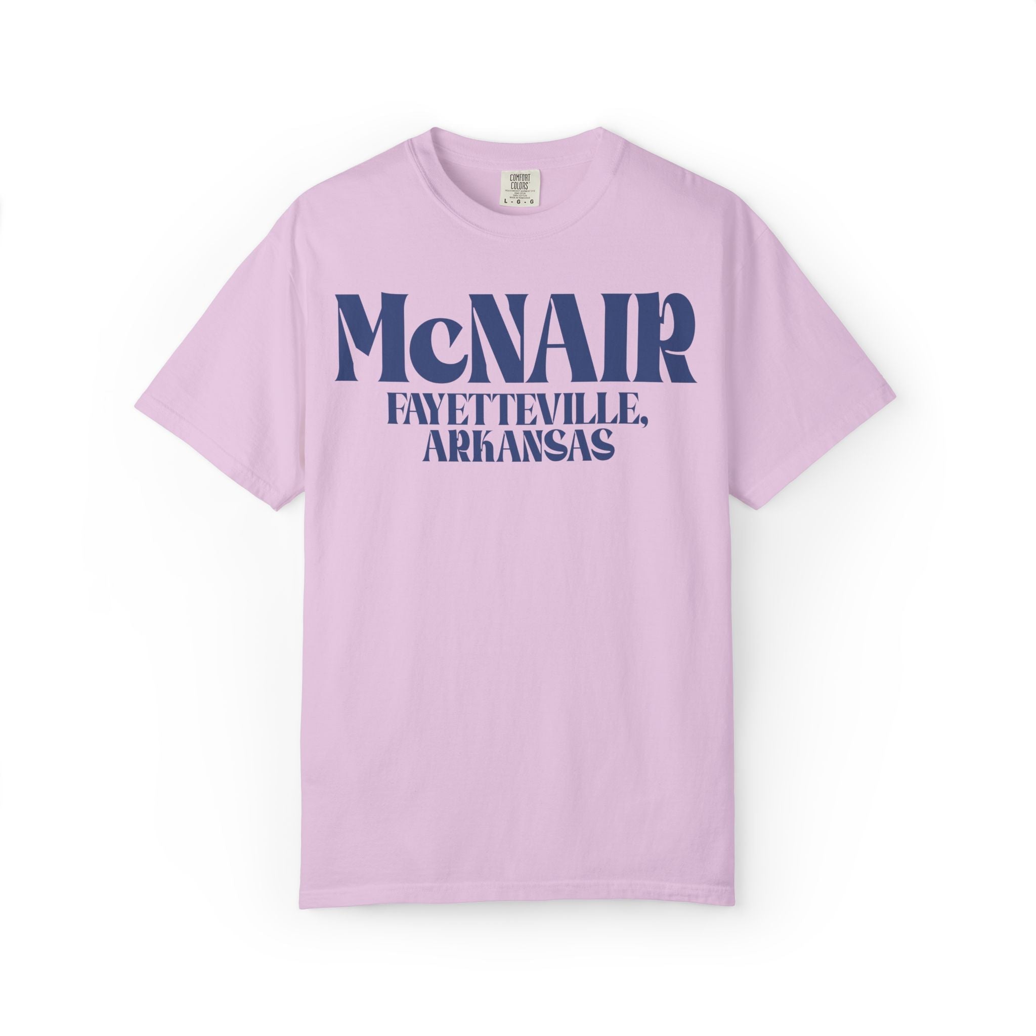 McNair Middle School: Retro Block Text | FPS + Opal and June T-Shirt, Fayetteville Public Schools - Opal and June