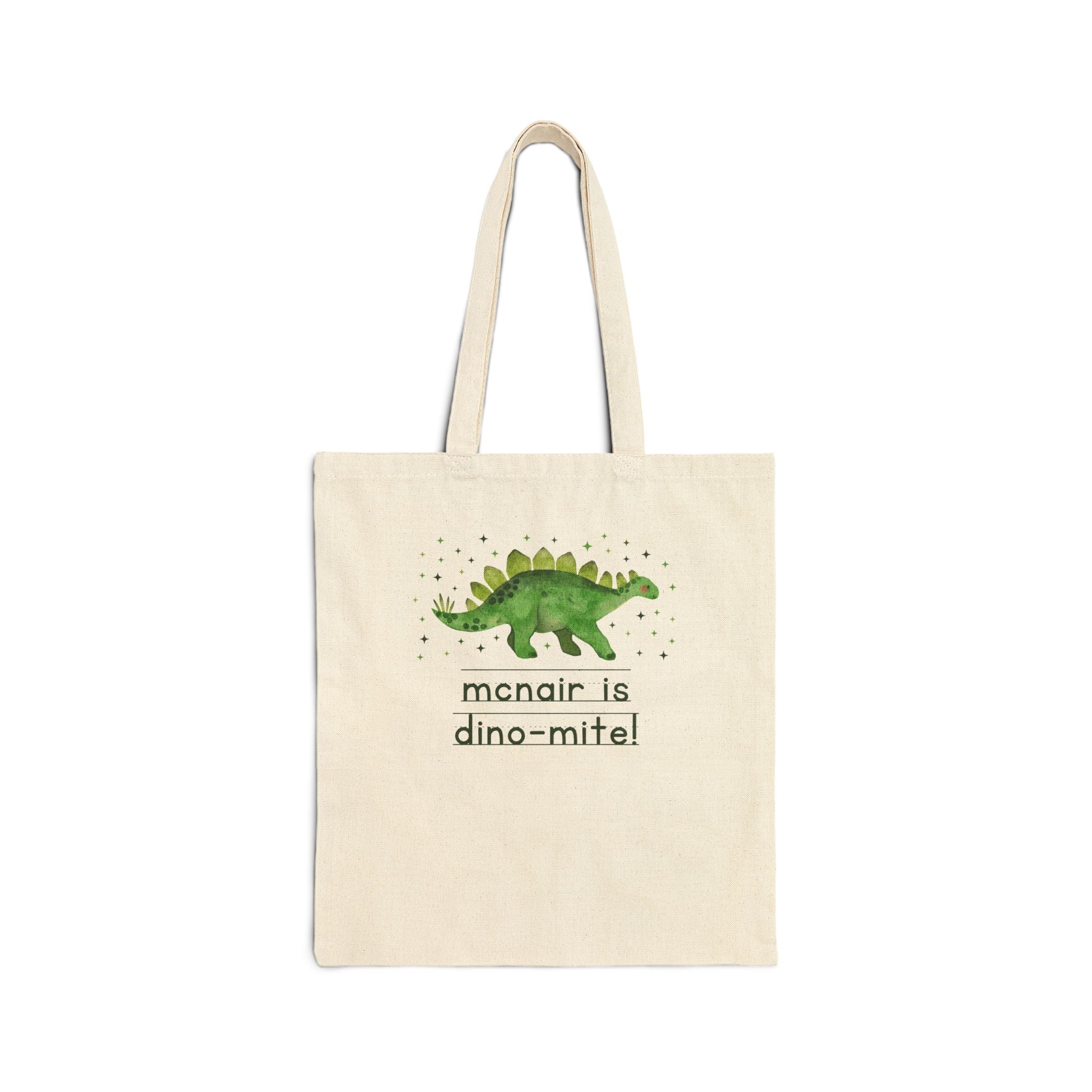McNair Middle School Tote Bag: McNair is Dino - Mite! - Opal and June