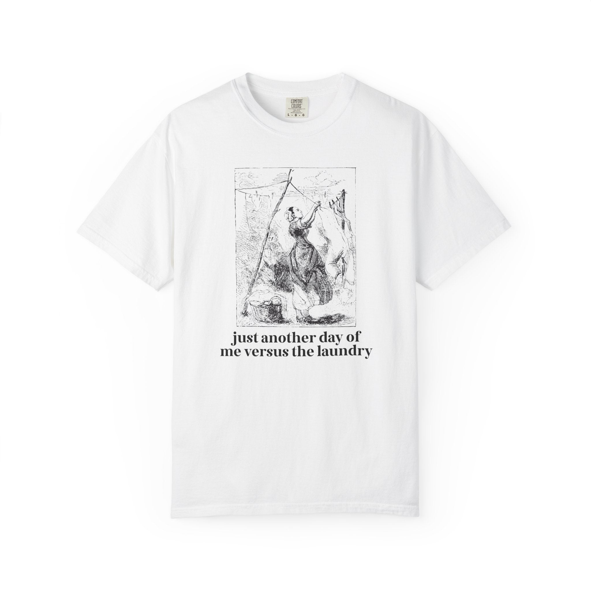 Me Versus the Laundry Tee - Opal and June