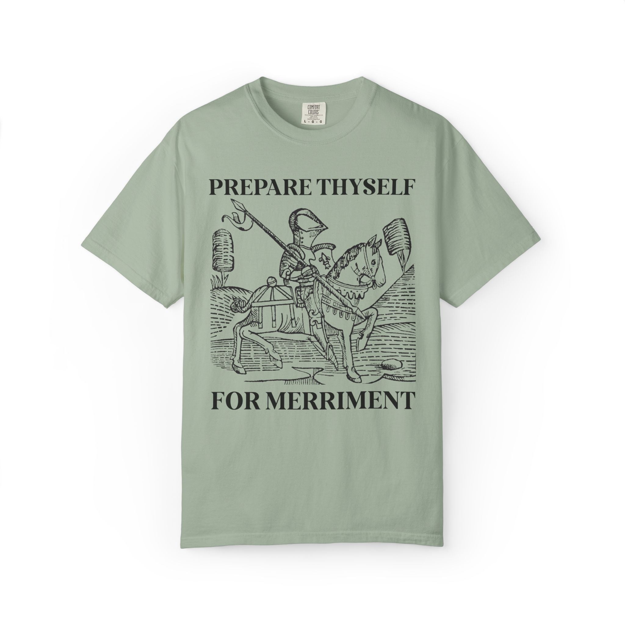 Medieval Bachelorette Party T-Shirt for Newly Engaged Bride Who Loves Fantasy Novels or 16th Century History: Last Quest Before the Dress - Opal and June