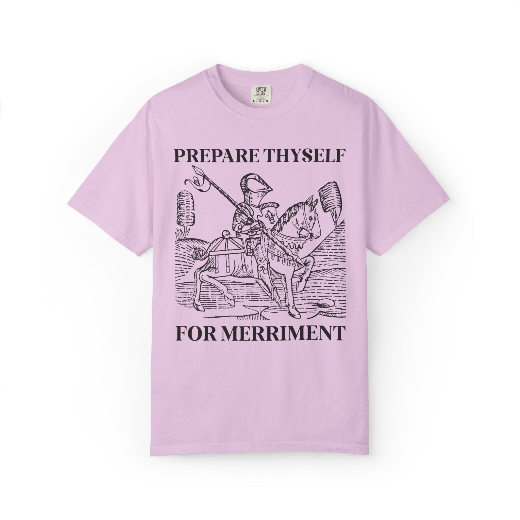 Medieval Bachelorette Party T-Shirt for Newly Engaged Bride Who Loves Fantasy Novels or 16th Century History: Last Quest Before the Dress - Opal and June