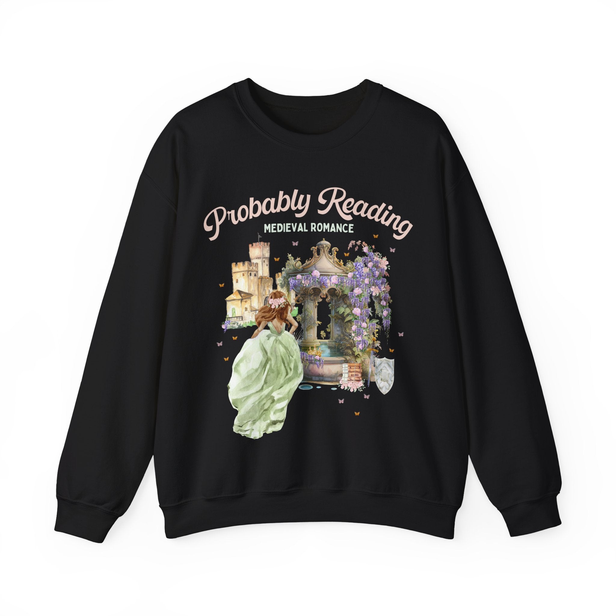 Medieval Romance Reader Sweatshirt - Opal and June