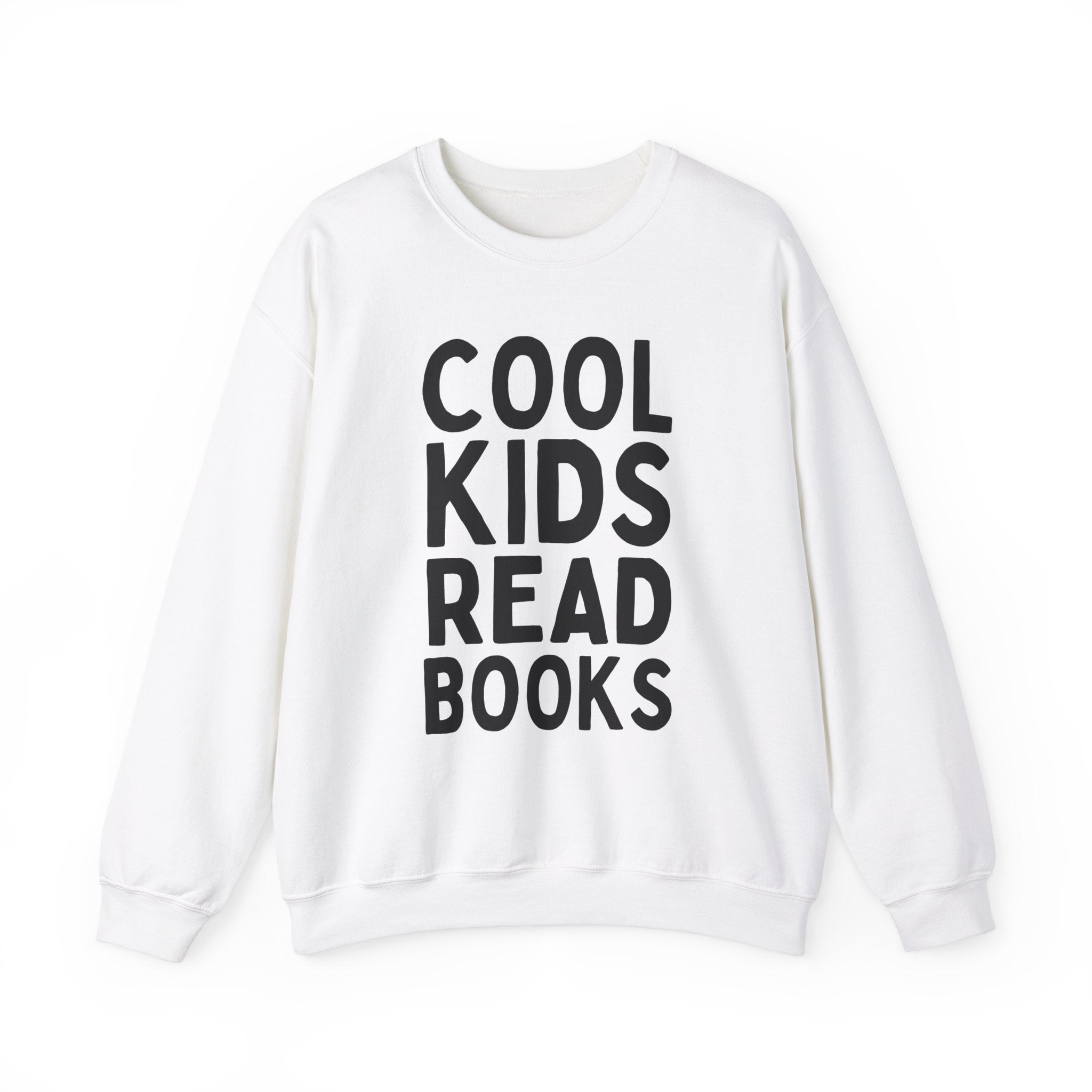 Minimalist Cool Kids Read Books Sweatshirt - Opal and June