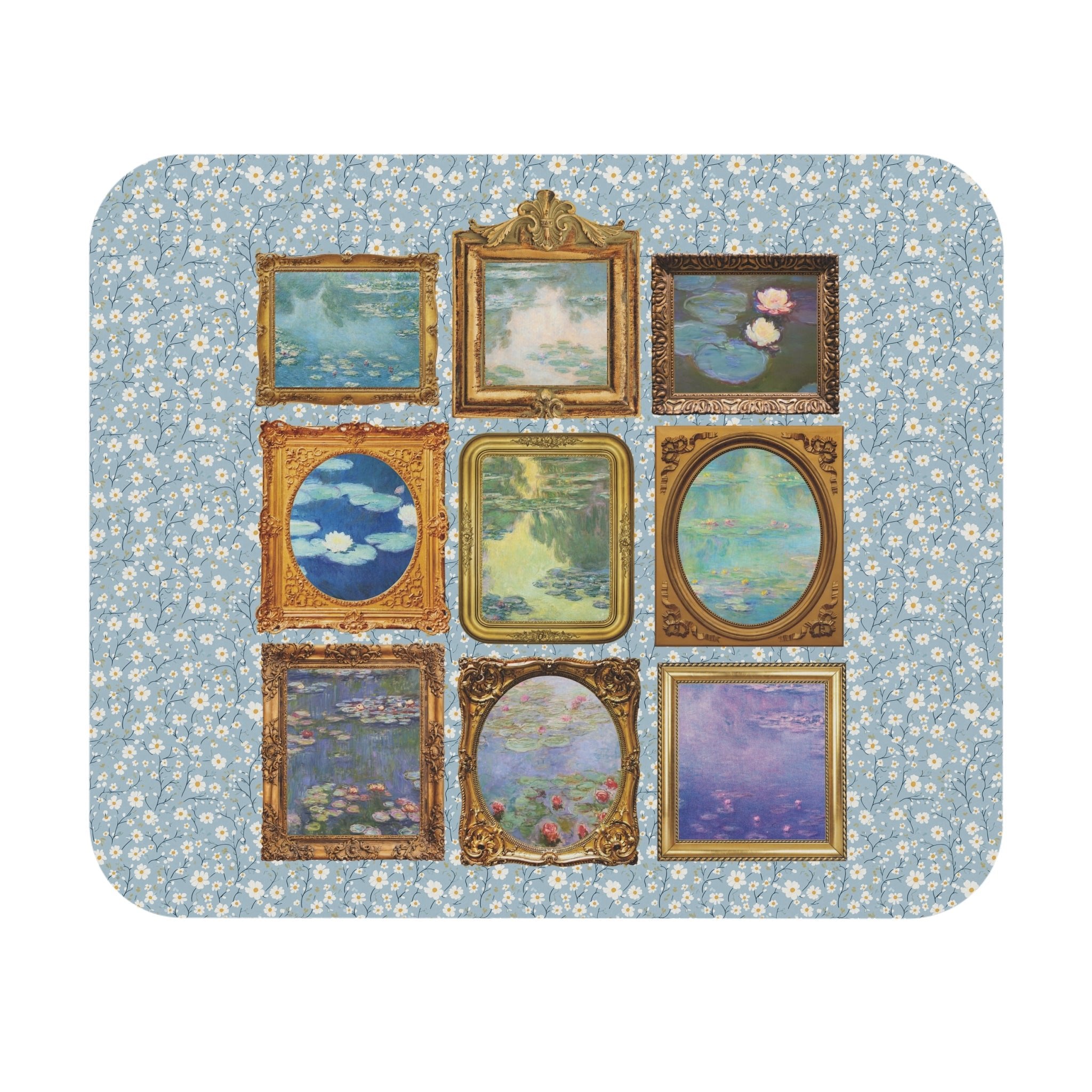 Monet Water Lilies - Opal and June