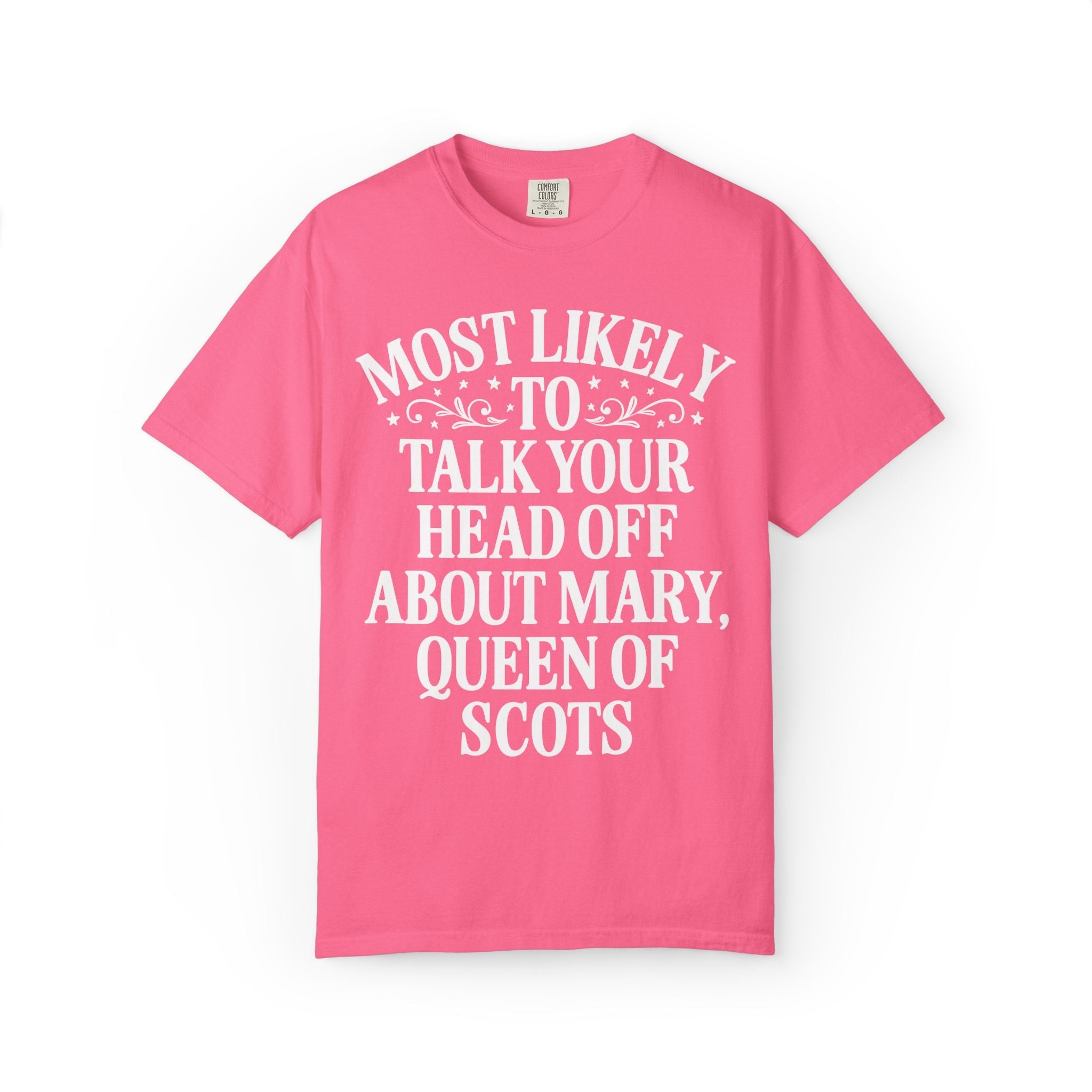 Morbid History Buff Tee Shirt: Famous Royal European Beheading History, Tudor History, French Revolution History Lover Gift, Queen of Scots - Opal and June