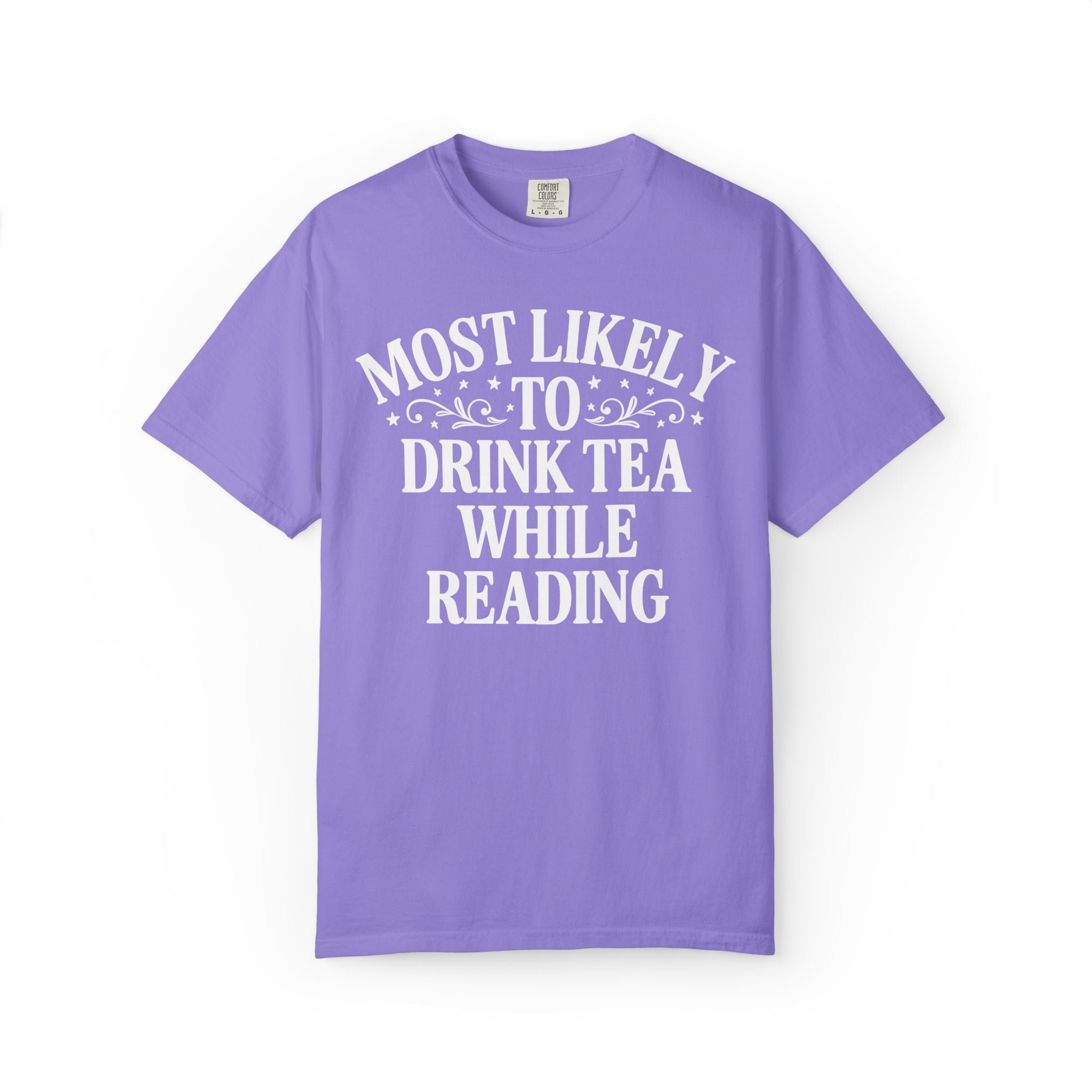 Most Likely to Romance Reader Tee Shirt for Book Lover: Matching Librarian or Bookworm T-Shirt, Only One Bed, One More Chapter Bookish Tee - Opal and June