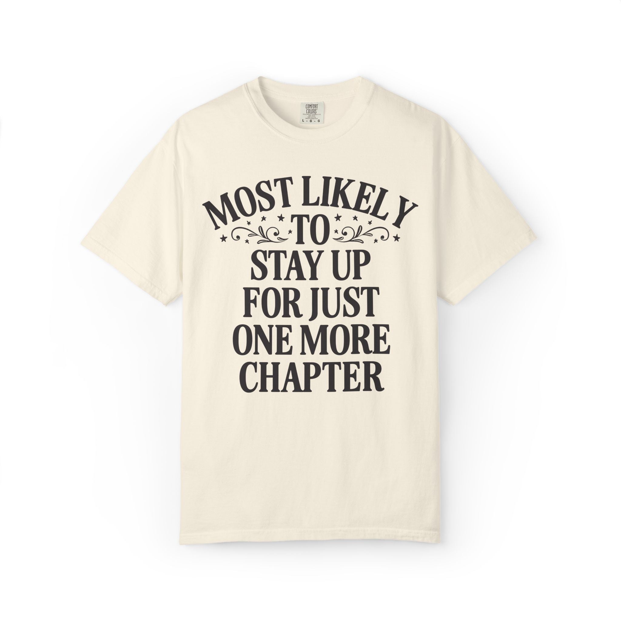 Most Likely to Romance Reader Tee Shirt for Book Lover: Matching Librarian or Bookworm T-Shirt, Only One Bed, One More Chapter Bookish Tee - Opal and June