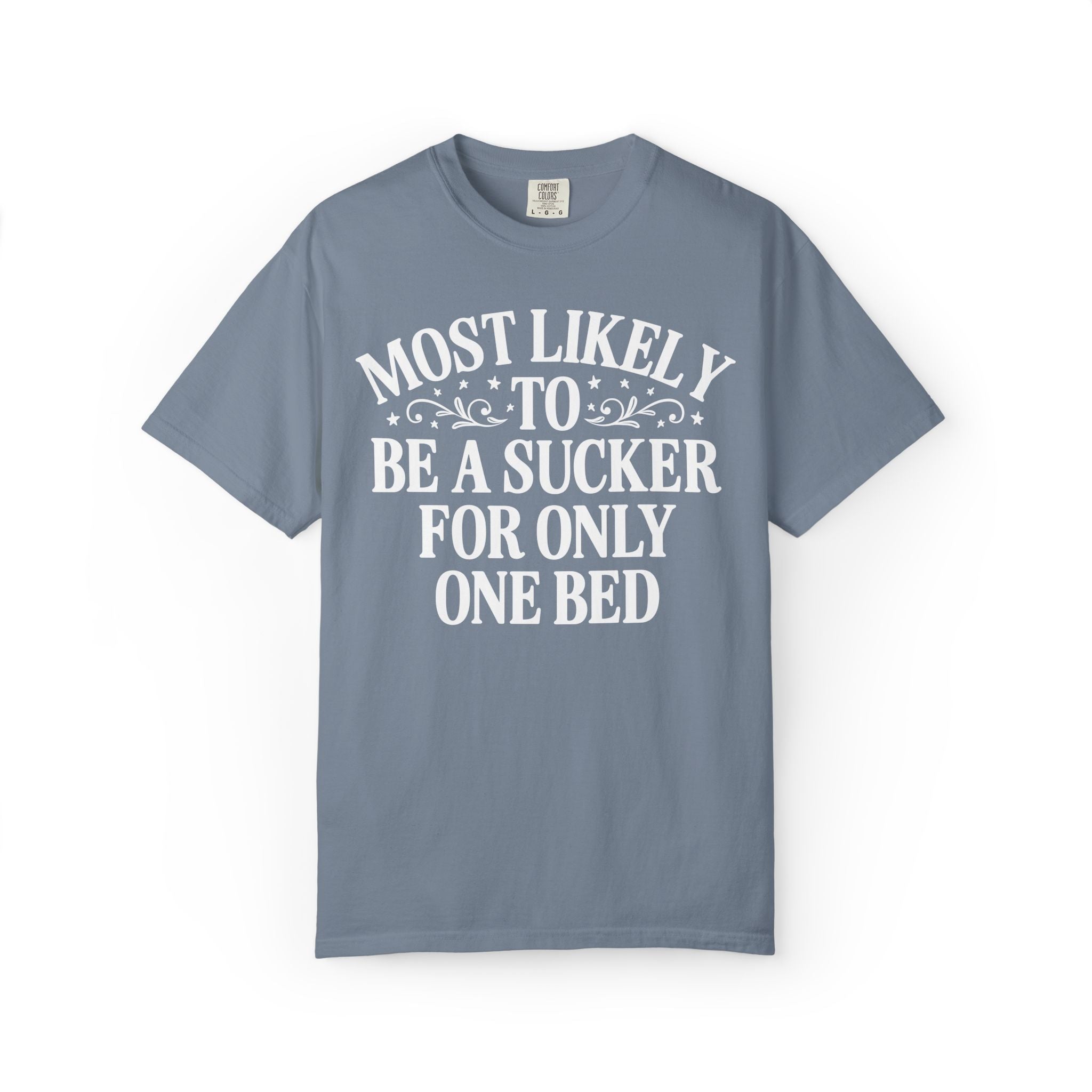 Most Likely to Romance Reader Tee Shirt for Book Lover: Matching Librarian or Bookworm T-Shirt, Only One Bed, One More Chapter Bookish Tee - Opal and June