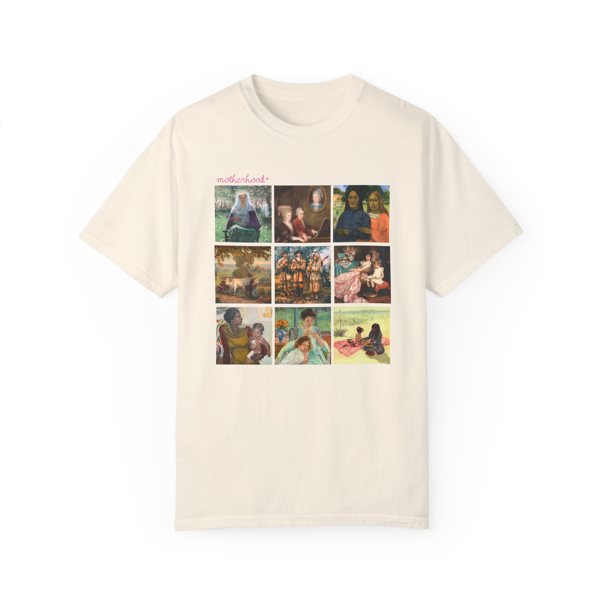 Motherhood Art History Tee Shirt for Mom Who Loves Art, Cute Humanities Professor T-Shirt, Mary Cassatt, 19th Century Art, Paintings of Moms - Opal and June