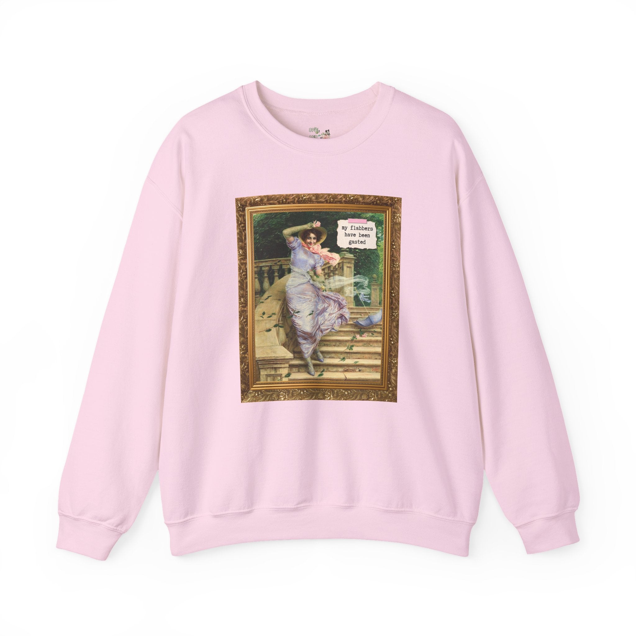 My Flabbers Have Been Gasted Art History Sweatshirt, Funny Saying Gift, Art Historian, Humanites Major, Italian Art History, Gaetano Bellei - Opal and June