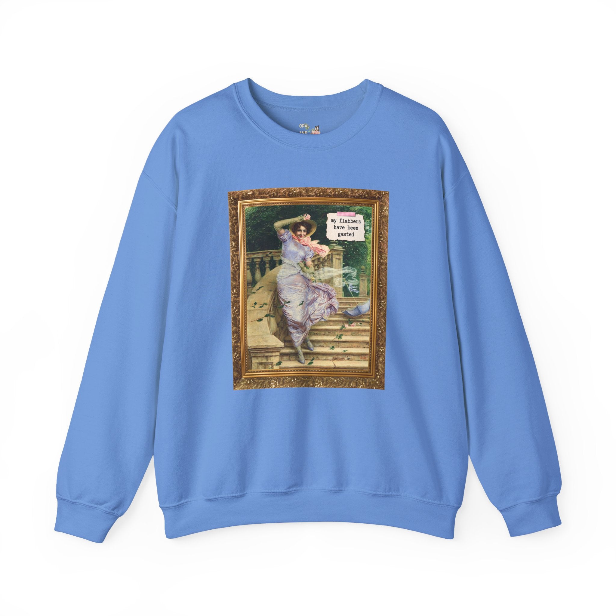 My Flabbers Have Been Gasted Art History Sweatshirt, Funny Saying Gift, Art Historian, Humanites Major, Italian Art History, Gaetano Bellei - Opal and June