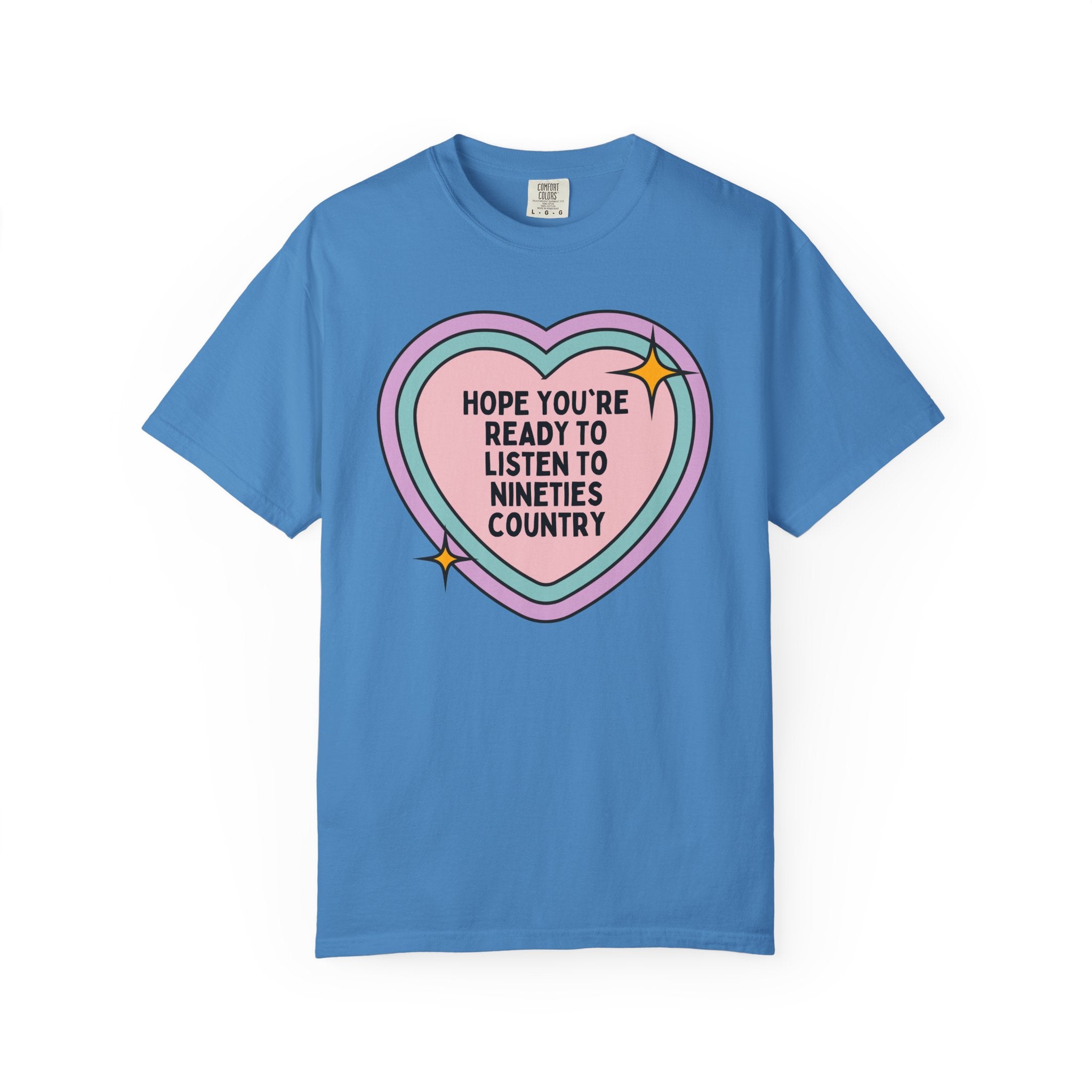 Nineties Country Music Lover Tee Shirt, Funny Saying Cute Birthday Gift for Friend Who Loves 1990s Western Music, Silly Mother's Day Present - Opal and June