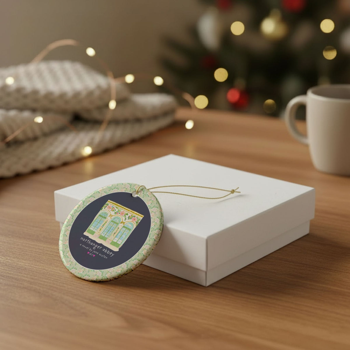 Northanger Abbey Ornament - Opal and June
