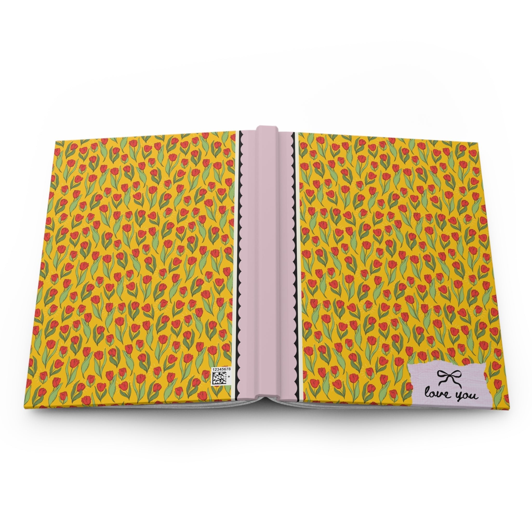 Notebook: Colorful Tulips - Opal and June