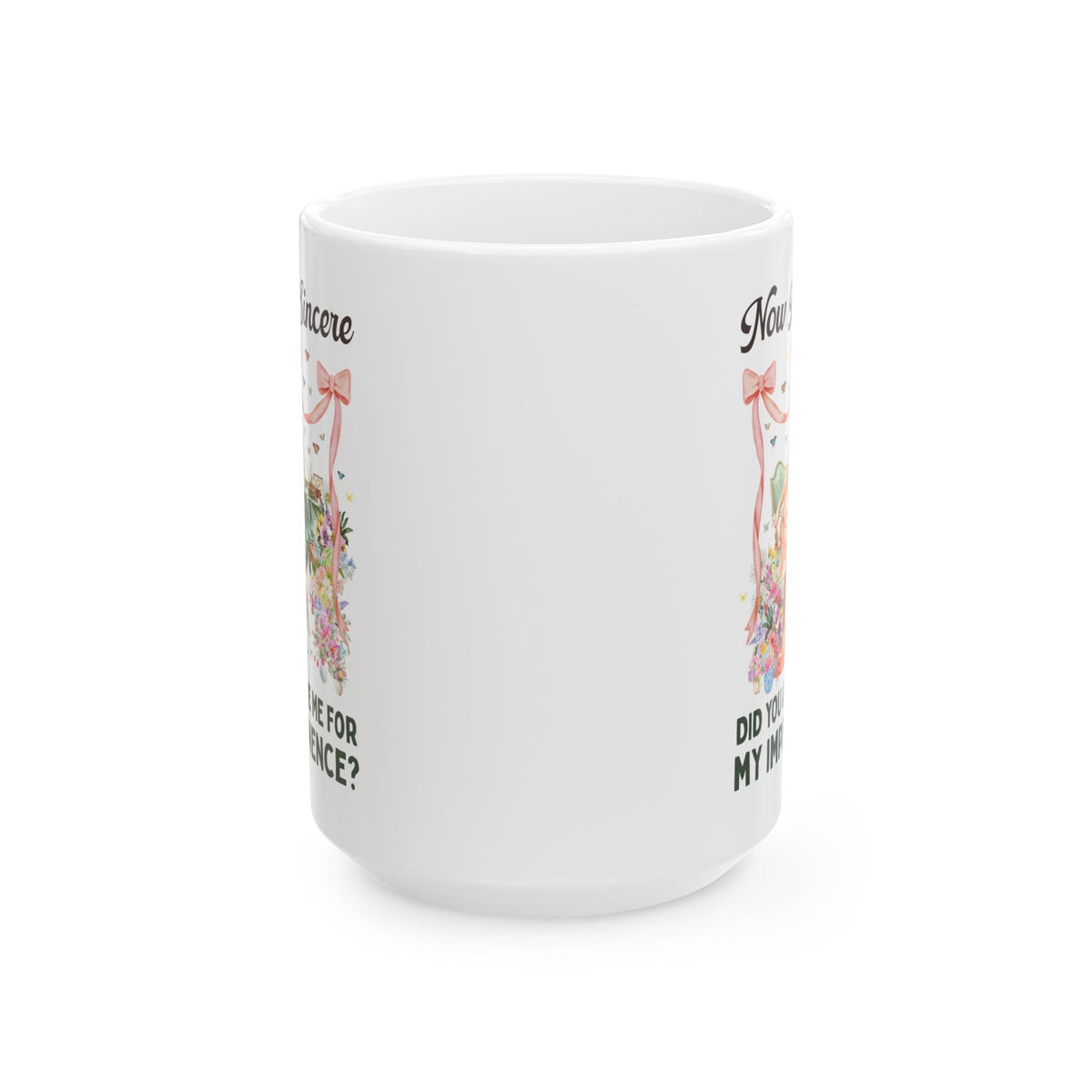 Now Be Sincere: Do You Admire Me For My Impertinence? | Pride and Prejudice Jane Austen Art History Buff Coffee Mug, Painting by Vittorio Reggianini - Opal and June