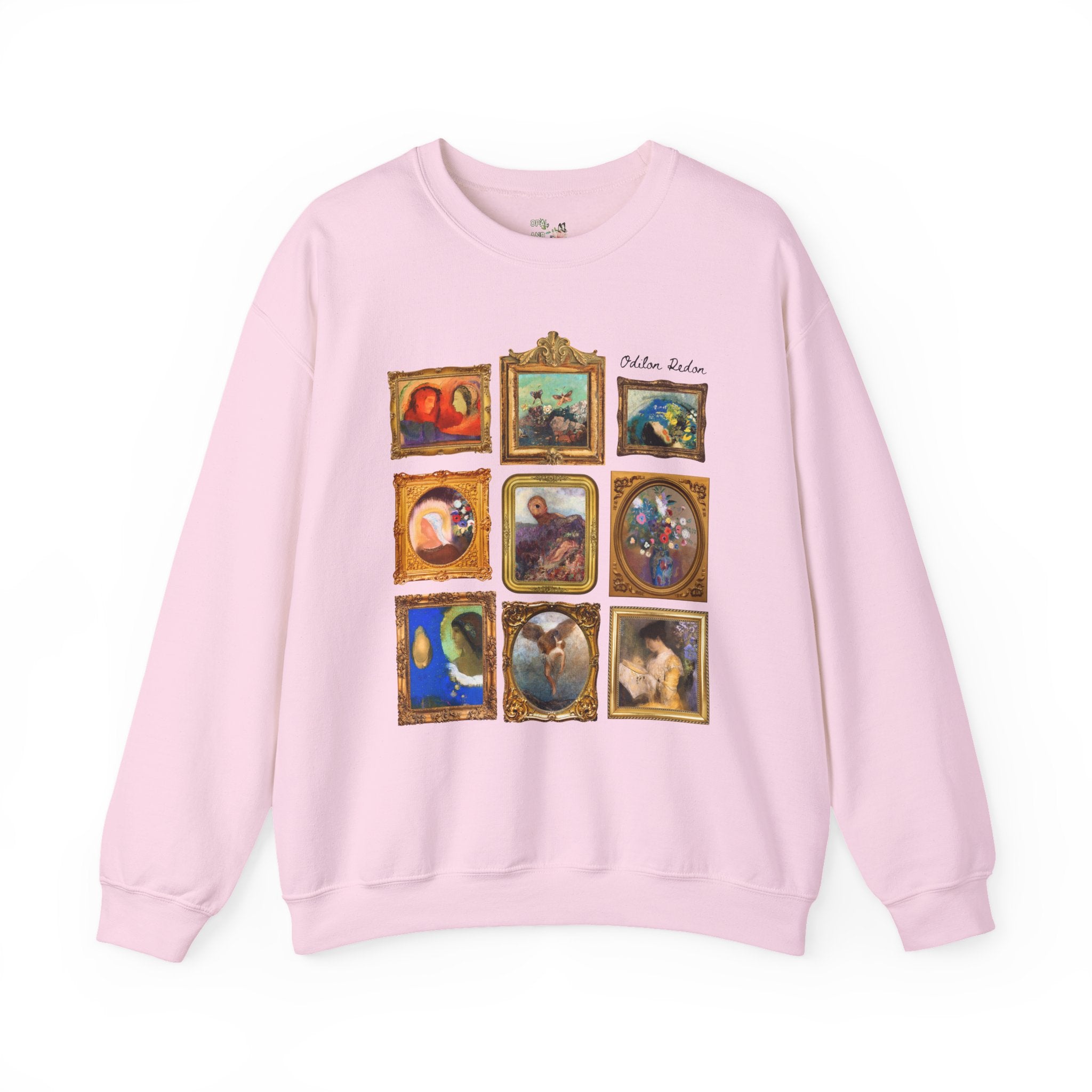 Odilon Redon Art History Sweatshirt: French Art History, 19th Century Post - Impressionism and Symbolism Art Movement, Humanities Major Gift - Opal and June