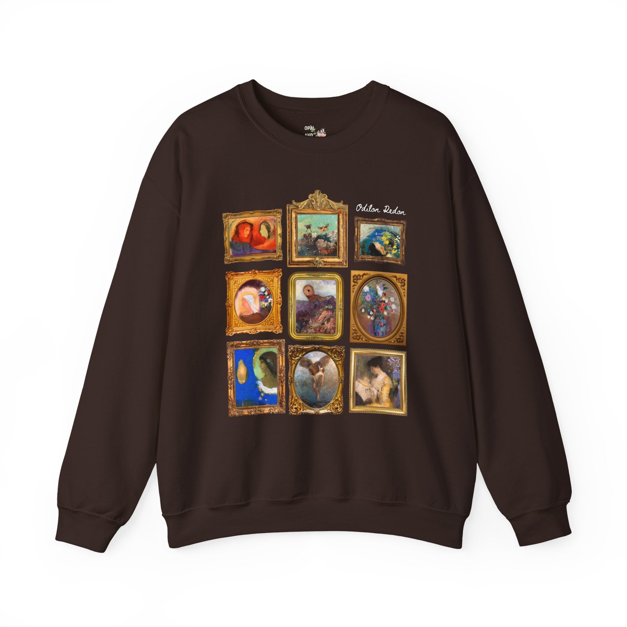 Odilon Redon Art History Sweatshirt: French Art History, 19th Century Post - Impressionism and Symbolism Art Movement, Humanities Major Gift - Opal and June