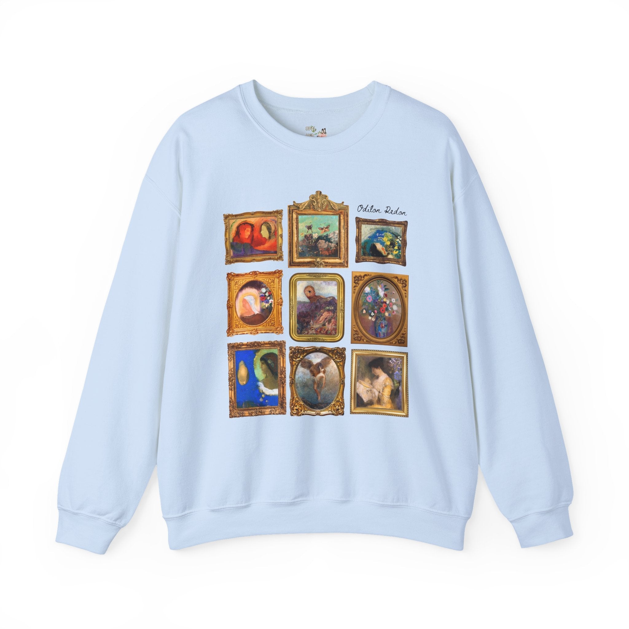 Odilon Redon Art History Sweatshirt: French Art History, 19th Century Post - Impressionism and Symbolism Art Movement, Humanities Major Gift - Opal and June