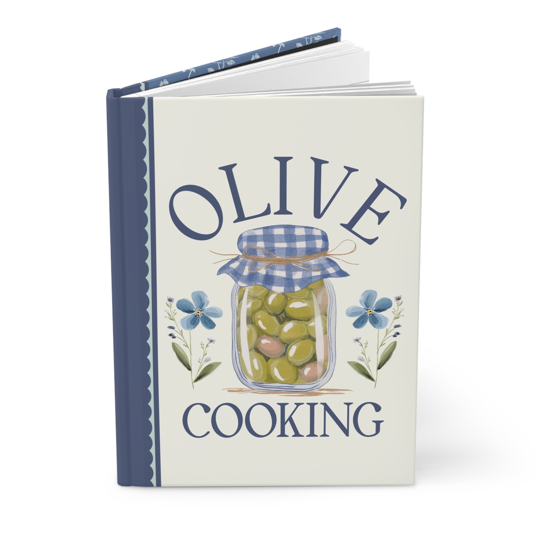 Olive Cooking Recipe Notebook - Opal and June