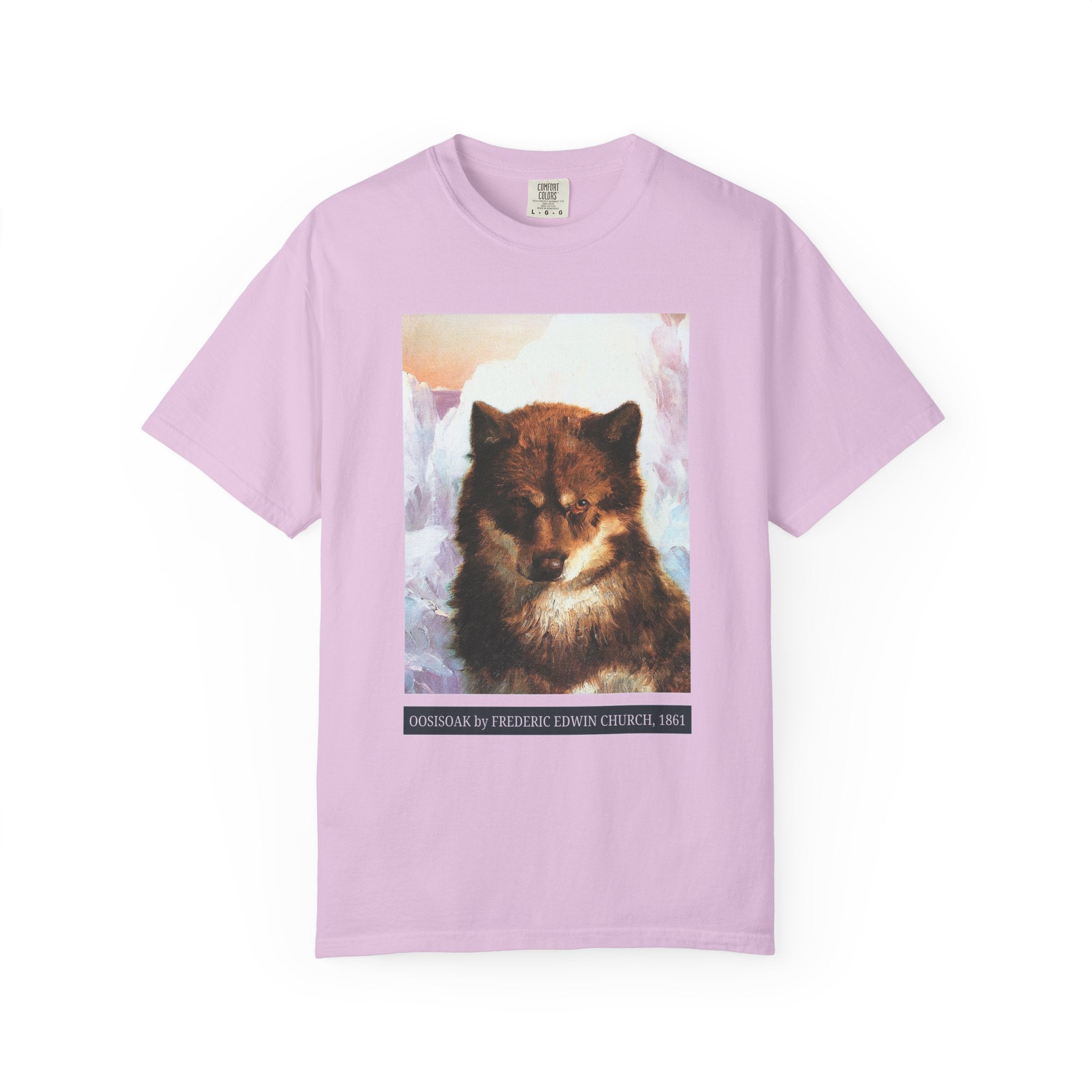 Oosisoak by Fredric Edwin Church, Animal Lover Art History Tee Shirt, Colorful Maximalist American Landscape Painter, 19th Century Painting - Opal and June