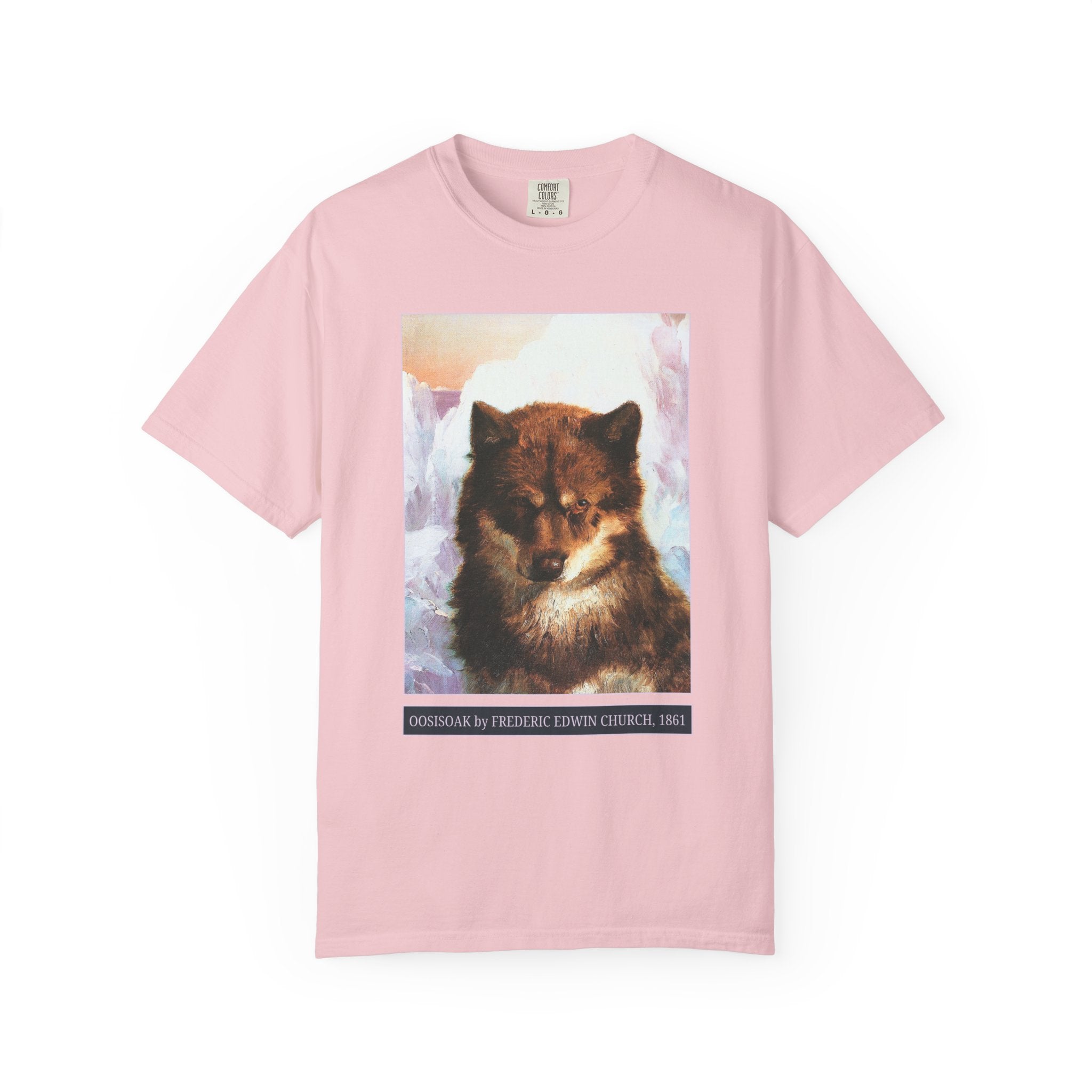 Oosisoak by Fredric Edwin Church, Animal Lover Art History Tee Shirt, Colorful Maximalist American Landscape Painter, 19th Century Painting - Opal and June