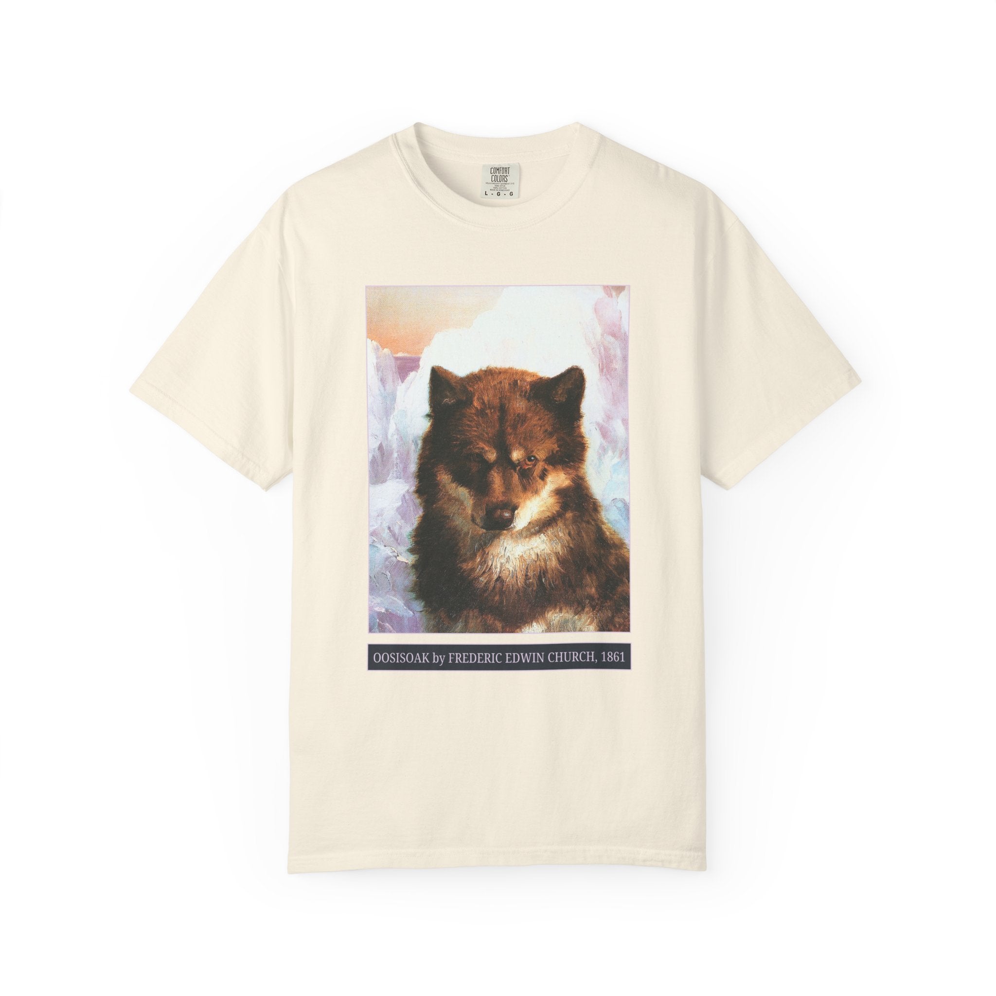 Oosisoak by Fredric Edwin Church, Animal Lover Art History Tee Shirt, Colorful Maximalist American Landscape Painter, 19th Century Painting - Opal and June
