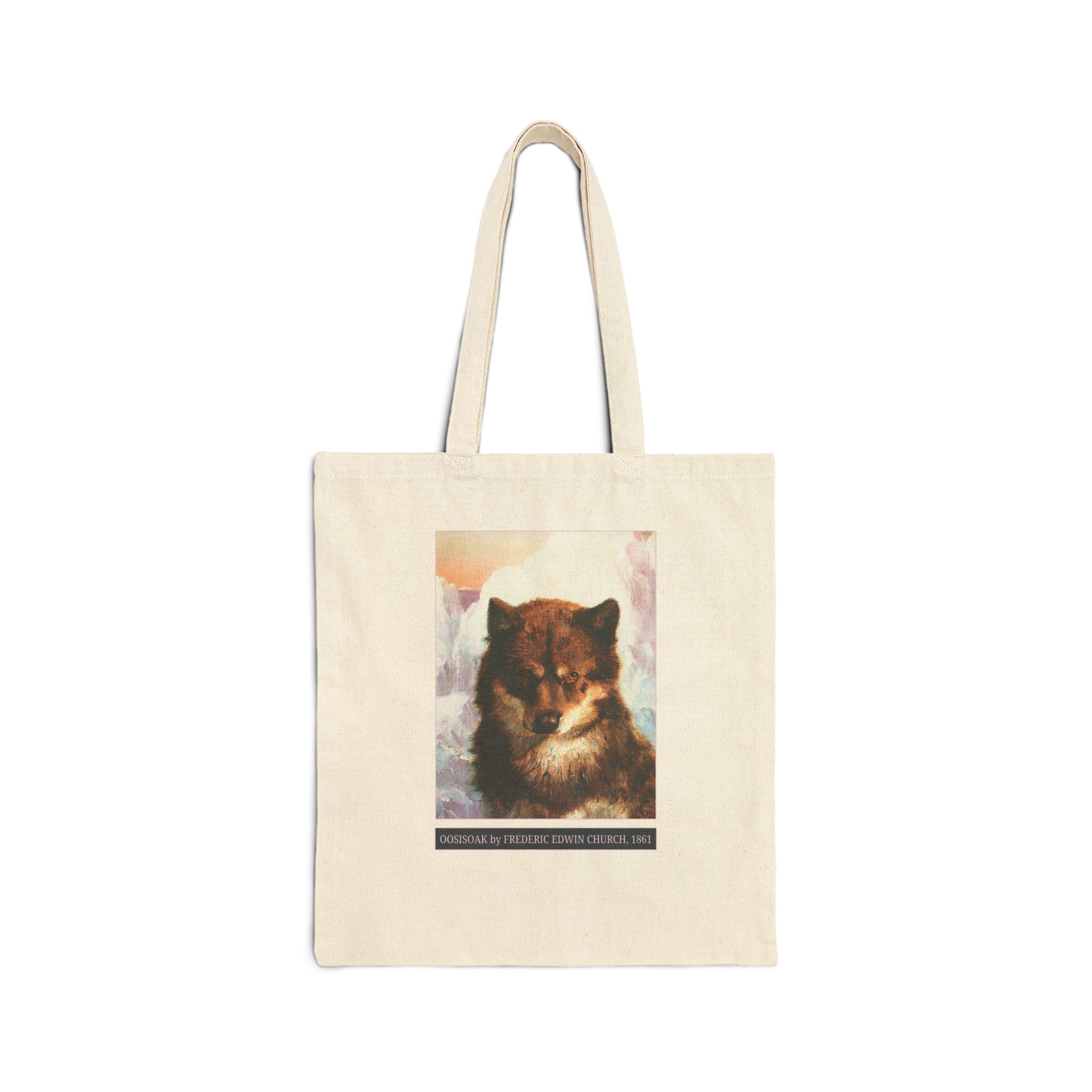Oosisoak by Fredric Edwin Church, Animal Lover Art History Tote Bag, Colorful Maximalist American Landscape Painter, 19th Century Painting - Opal and June