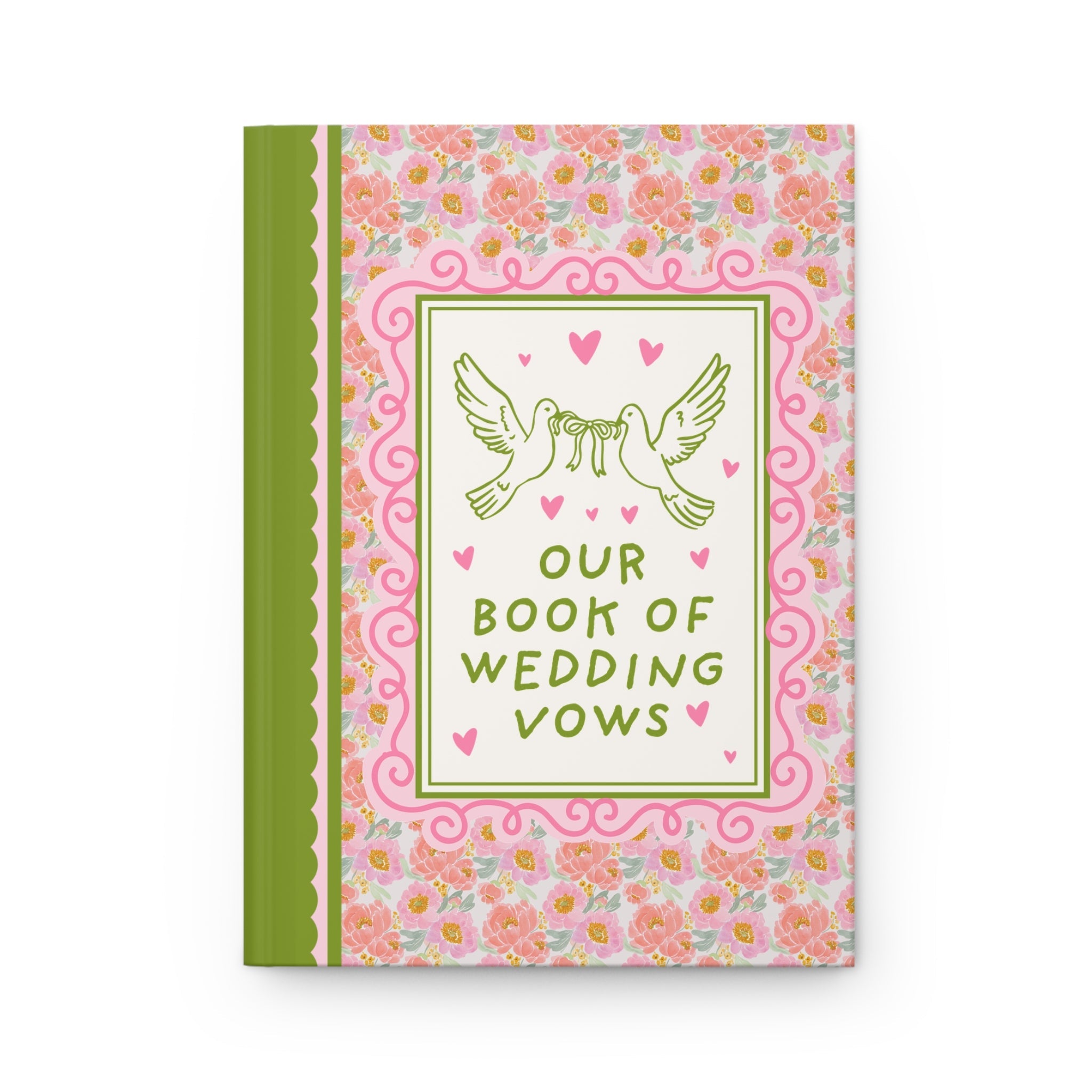 Our Book of Wedding Vows - Opal and June