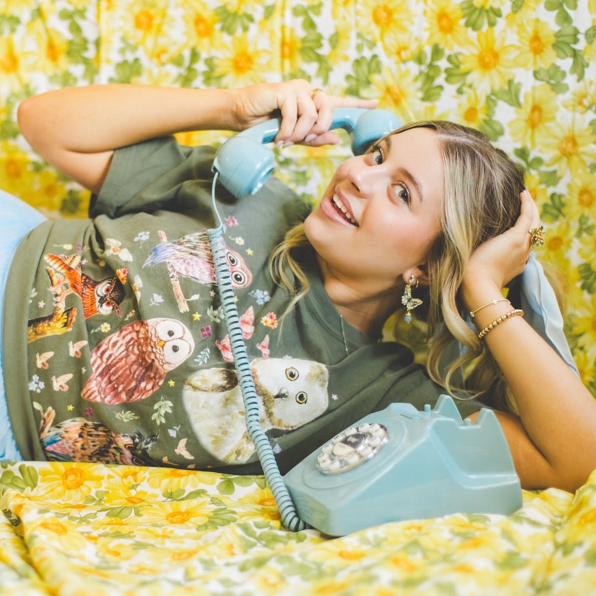 Owl Animal Lover Tee - Opal and June