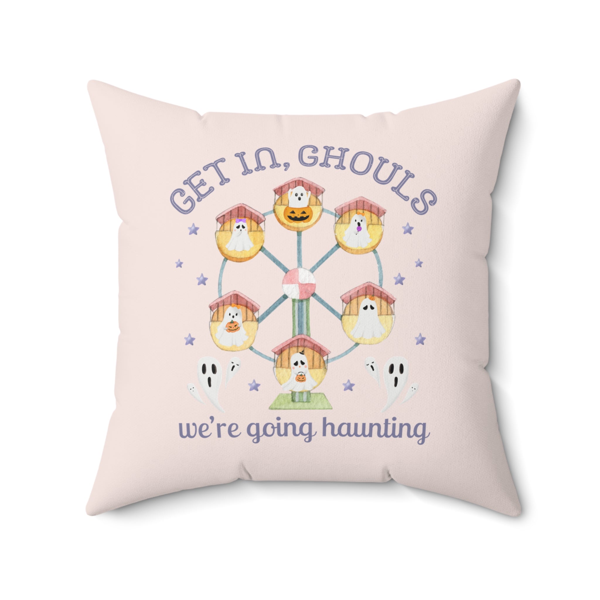 Pastel Halloween Pillow - Opal and June