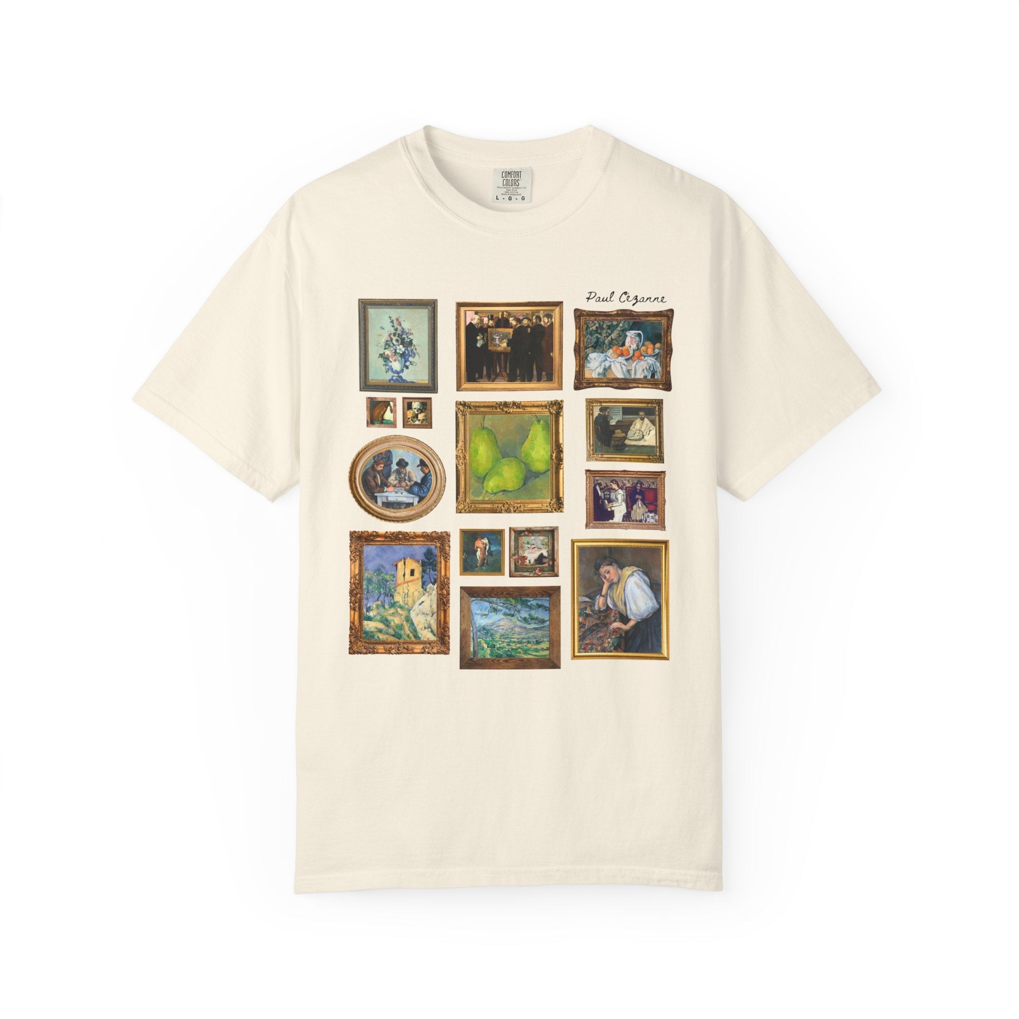 Paul Cézanne Art History Tee Shirt for Museum Lover, Impressionist and Post - Impressionism Art Movement Gift, French Art Historian Present - Opal and June