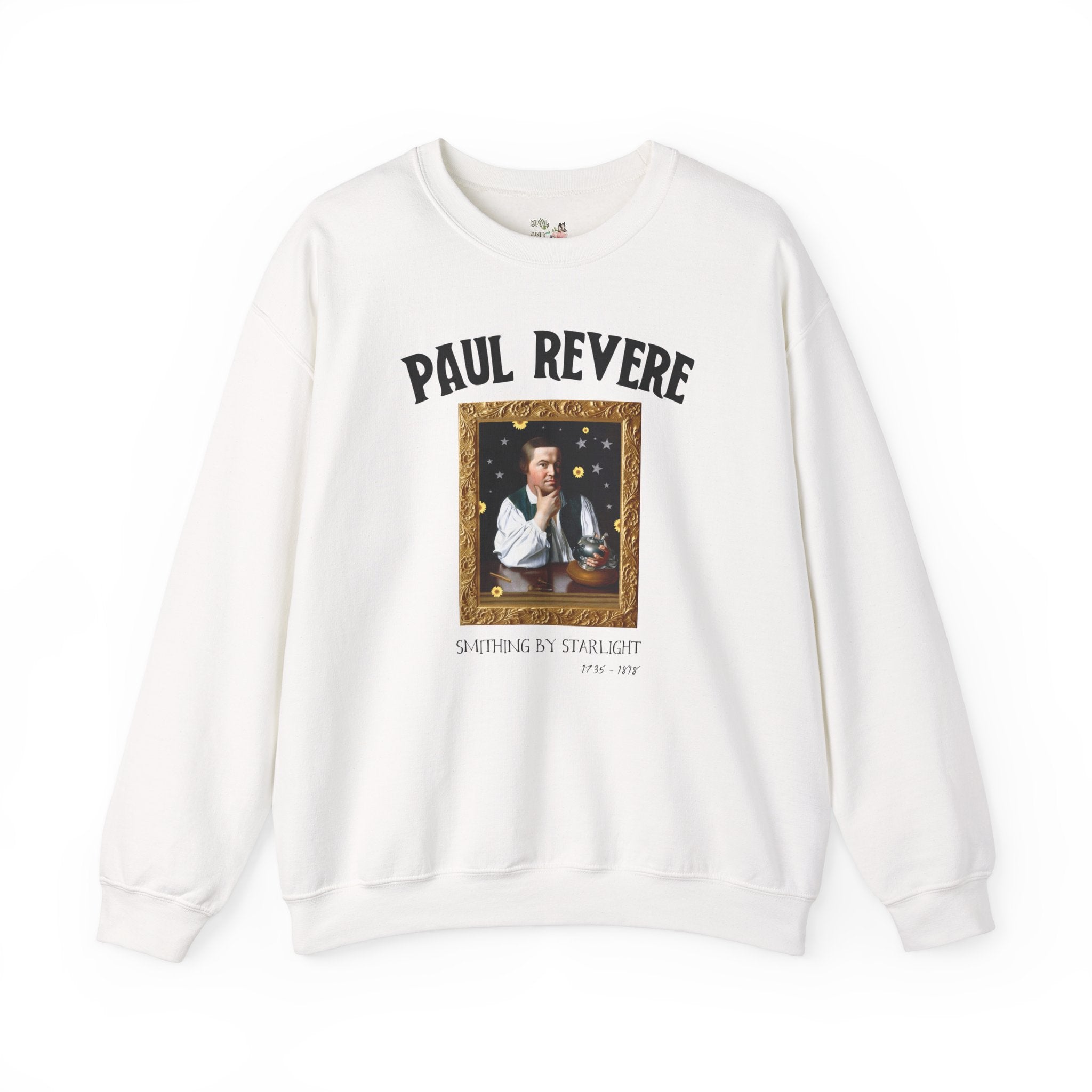 Paul Revere American History Sweatshirt for History Buff or Social Studies Teacher, Funny 18th Century Art History Shirt, Early US History - Opal and June