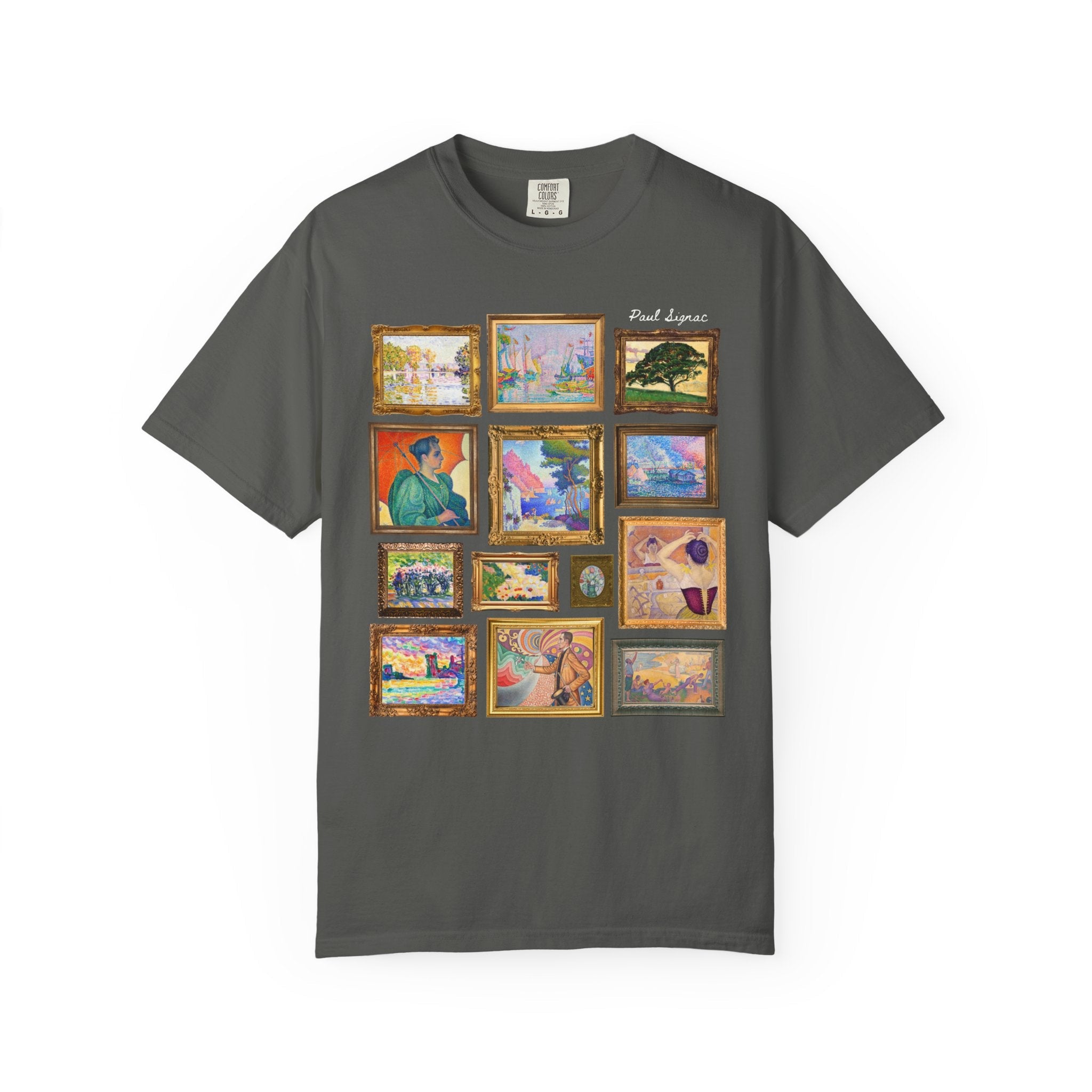 Paul Signac French Art History Tee Shirt - Opal and June