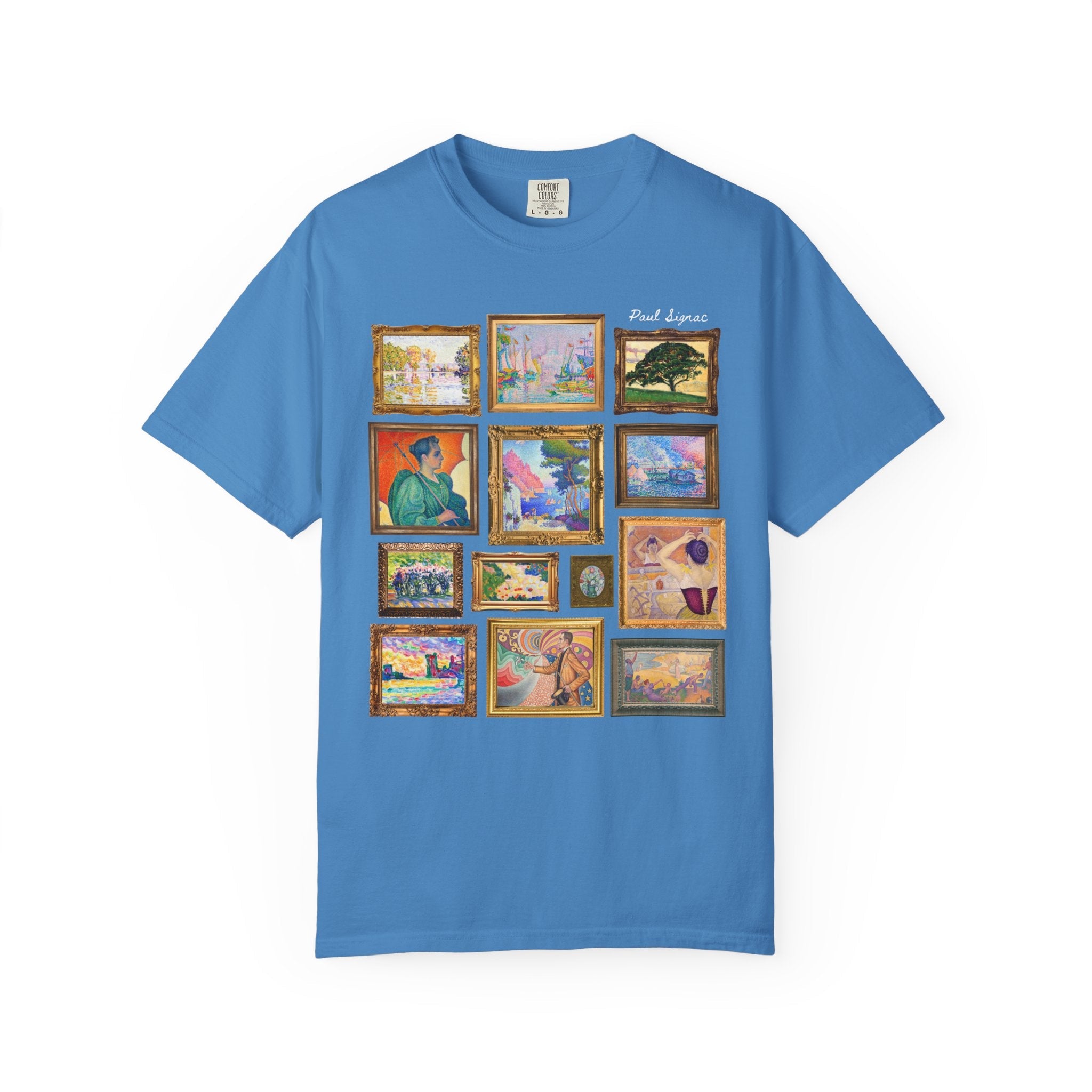 Paul Signac French Art History Tee Shirt - Opal and June