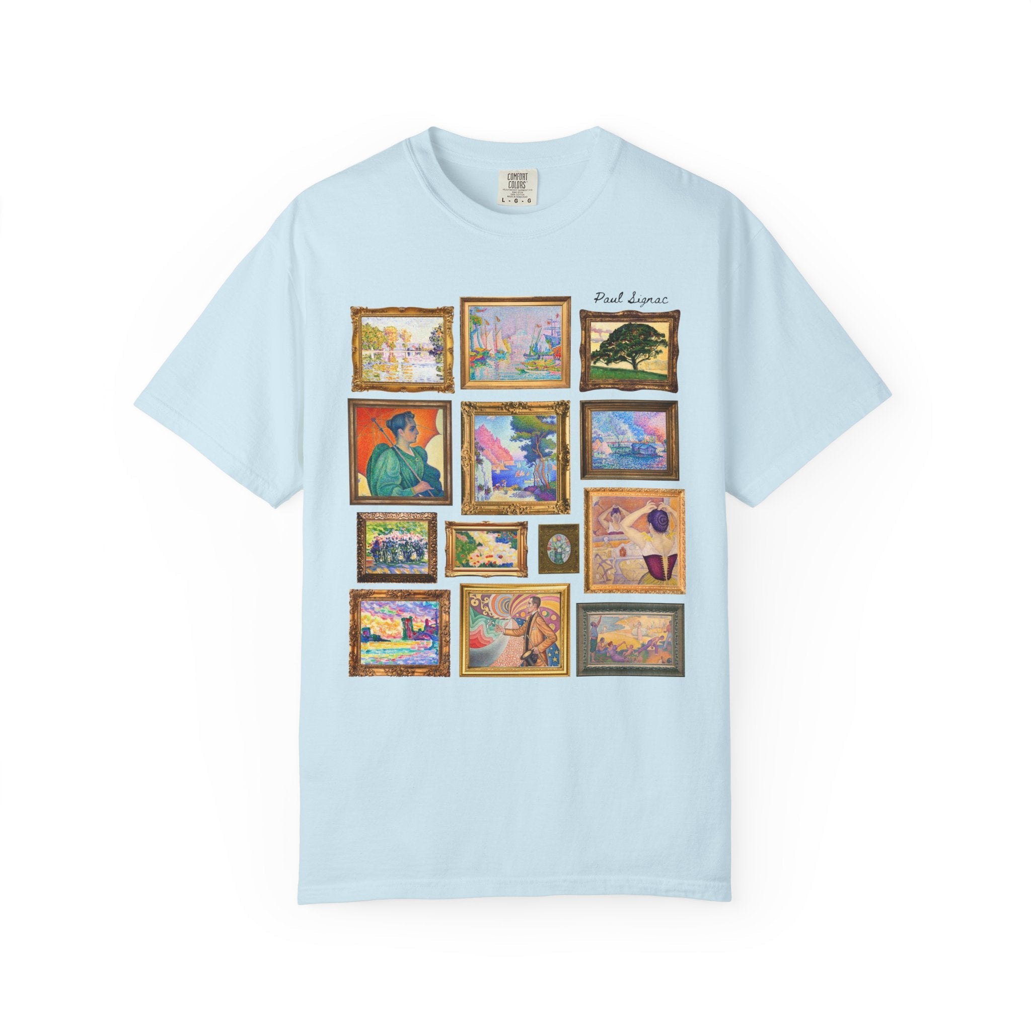 Paul Signac French Art History Tee Shirt - Opal and June