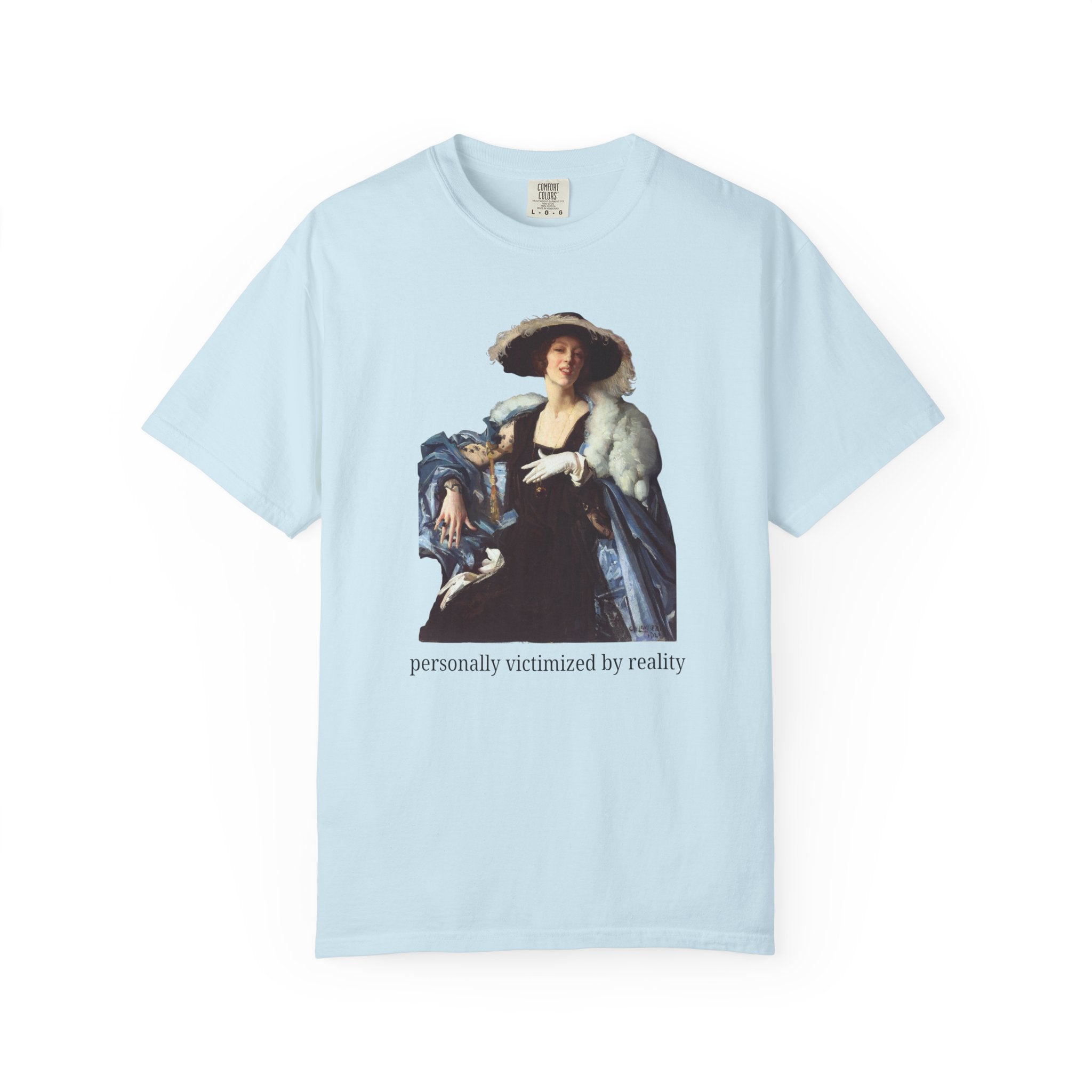 Personally Victimized by Reality: Silly Art History Lover or Musuem Lover Gift, Famous 19th Century Painting, Funny Sarcastic Birthday Gift - Opal and June