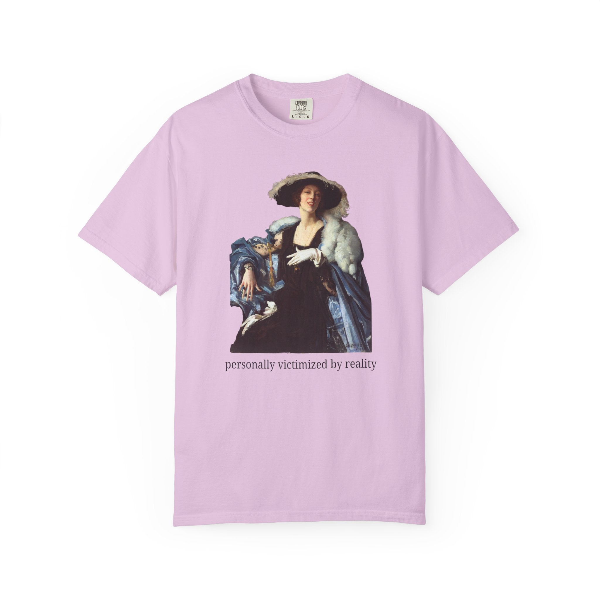 Personally Victimized by Reality: Silly Art History Lover or Musuem Lover Gift, Famous 19th Century Painting, Funny Sarcastic Birthday Gift - Opal and June