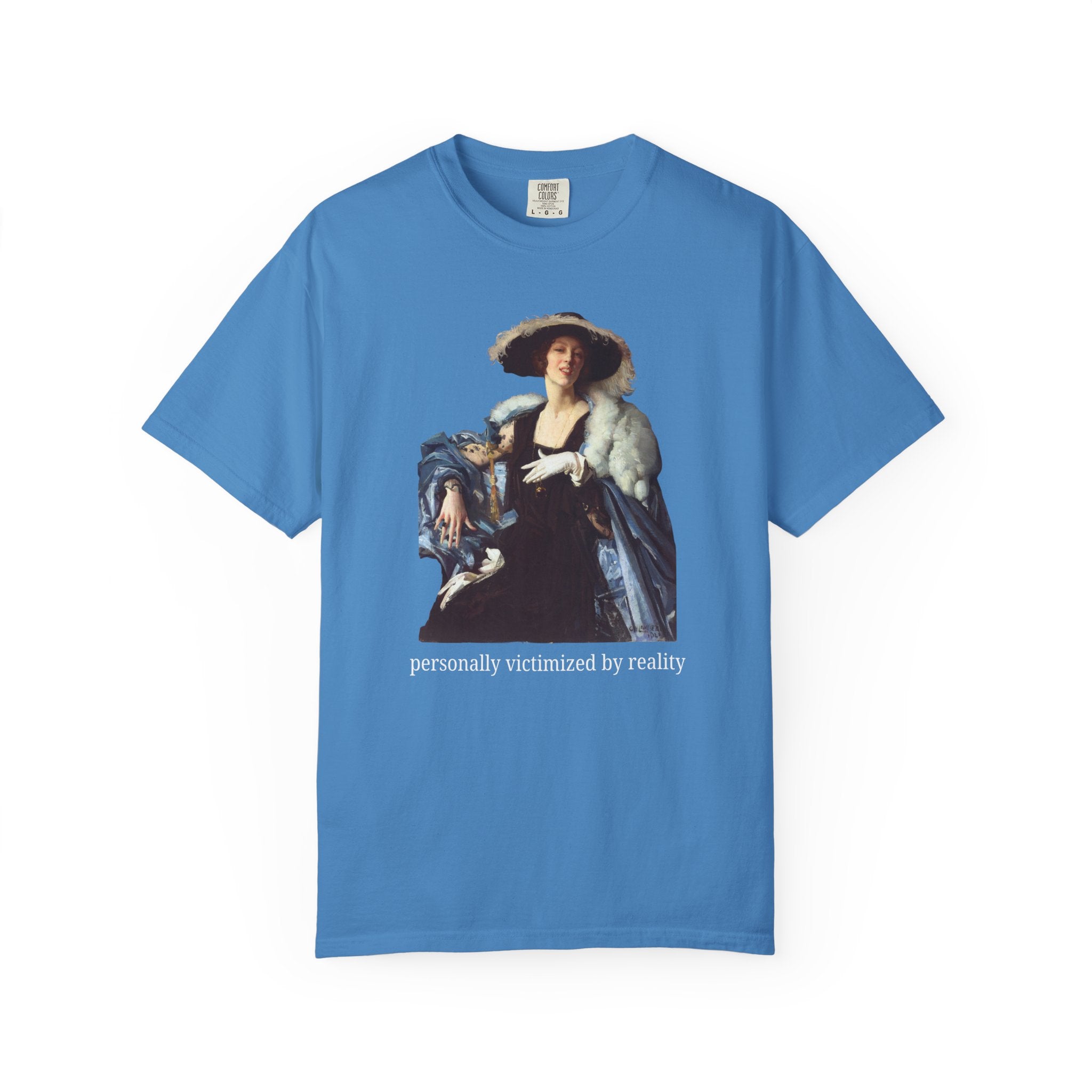 Personally Victimized by Reality: Silly Art History Lover or Musuem Lover Gift, Famous 19th Century Painting, Funny Sarcastic Birthday Gift - Opal and June