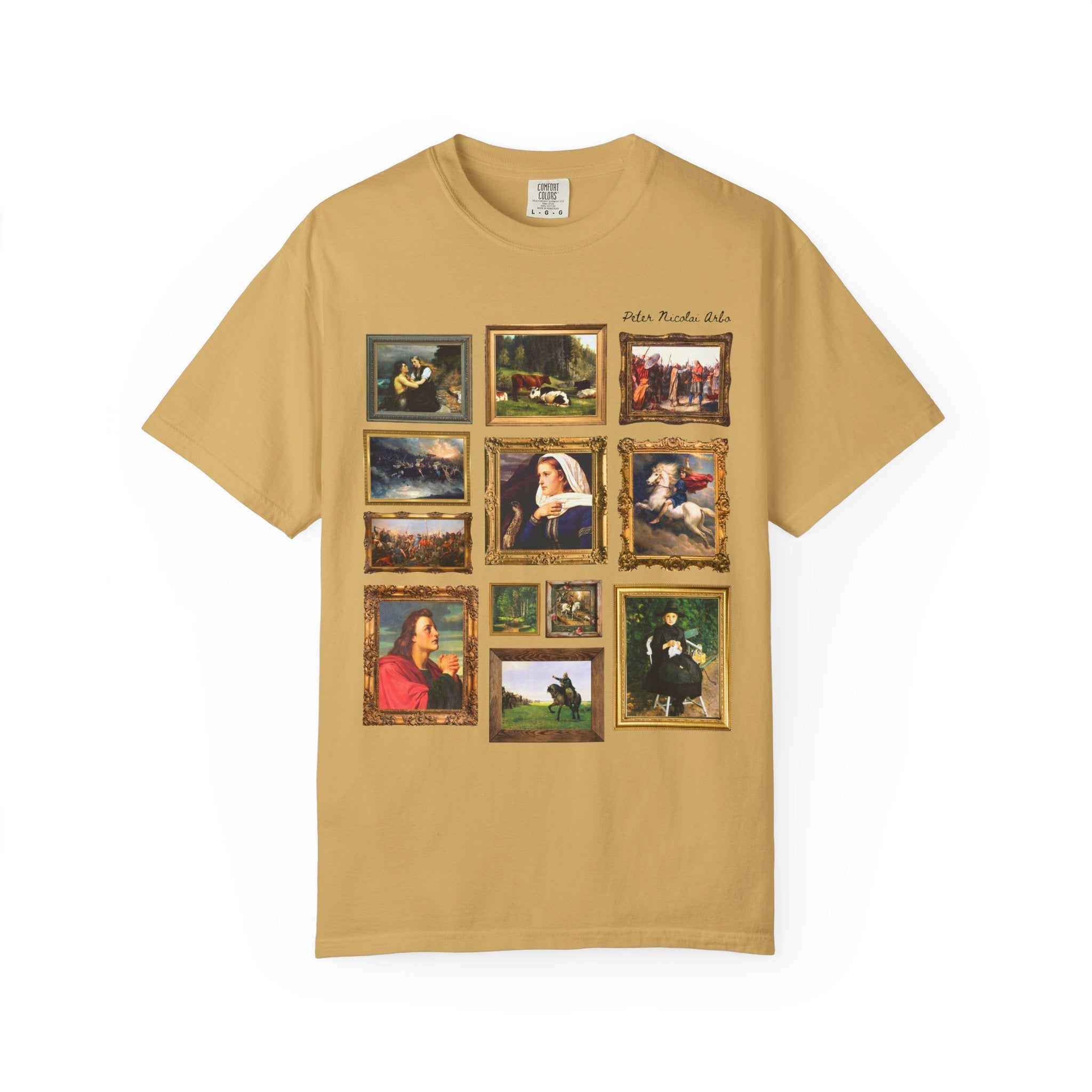 Peter Nicolai Arbo Art History Tee Shirt: Norwegian Art Historian Present, Famous Paintings, Norse Mythology Humanities Professor T-Shirt - Opal and June