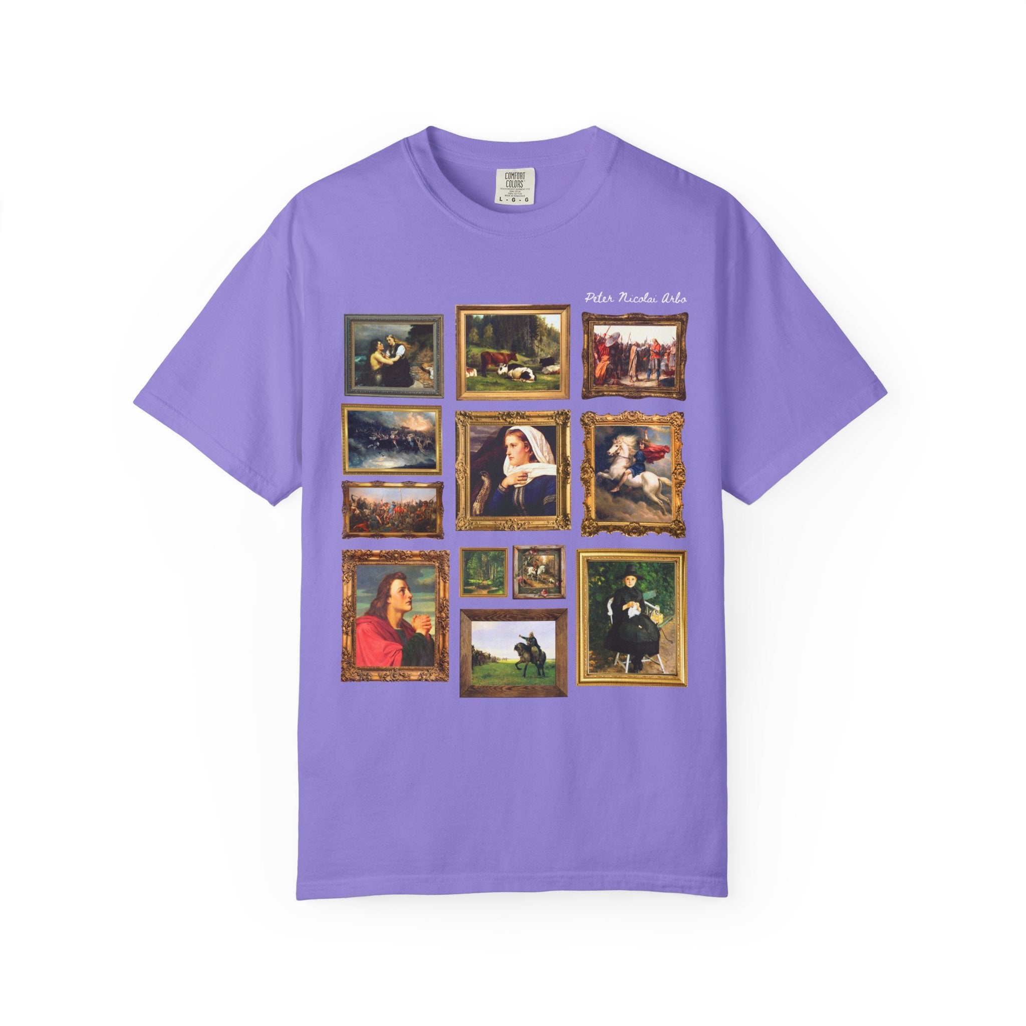 Peter Nicolai Arbo Art History Tee Shirt: Norwegian Art Historian Present, Famous Paintings, Norse Mythology Humanities Professor T-Shirt - Opal and June