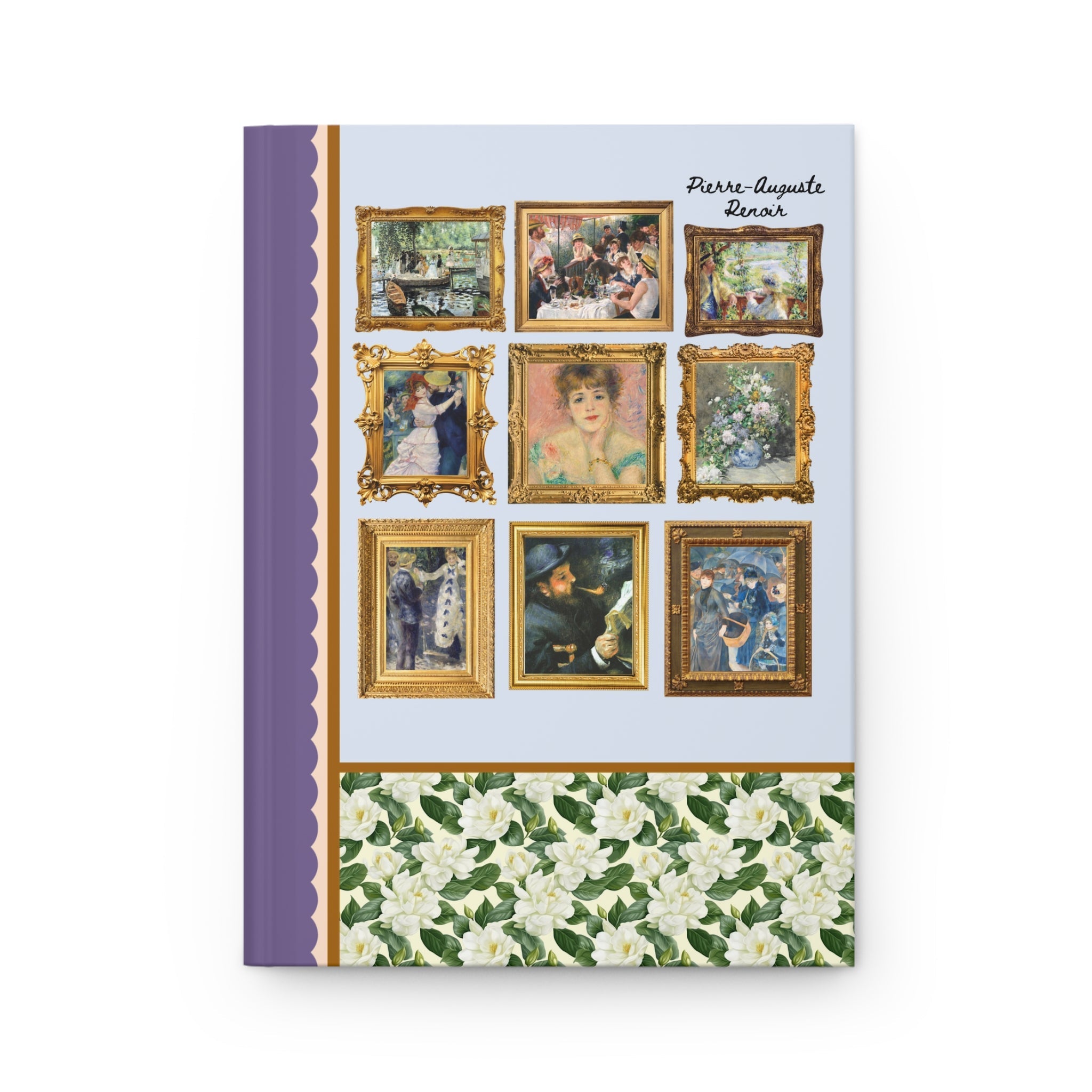 Pierre - Auguste Renoir Famous Paintings Notebook: 19th Century Impressionist Artist Gift, French Art History, Humanities Professor Present - Opal and June
