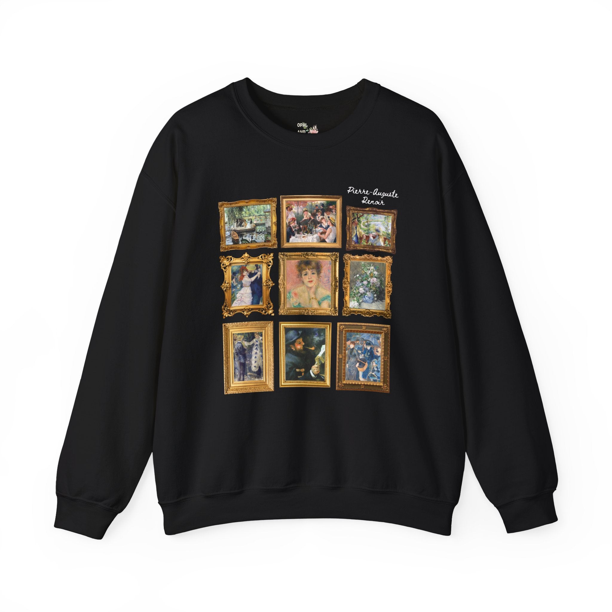Pierre - Auguste Renoir Famous Paintings Sweatshirt: 19th Century Impressionist Artist Shirt, French Art History, Humanities Professor Gift - Opal and June
