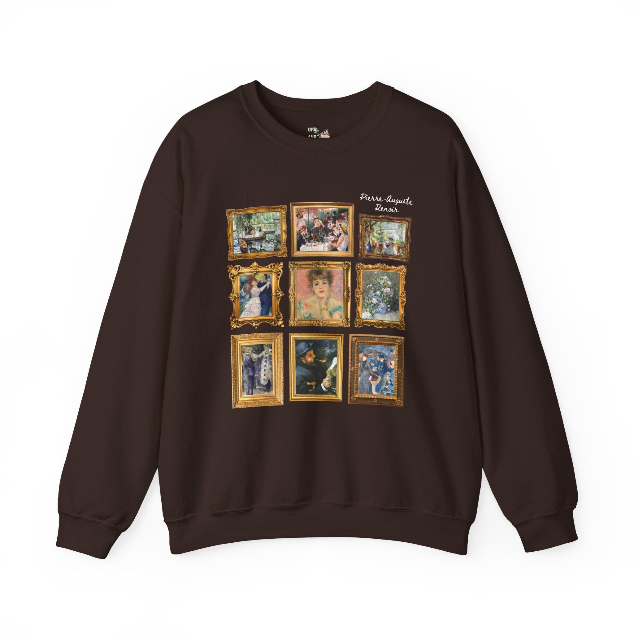 Pierre - Auguste Renoir Famous Paintings Sweatshirt: 19th Century Impressionist Artist Shirt, French Art History, Humanities Professor Gift - Opal and June