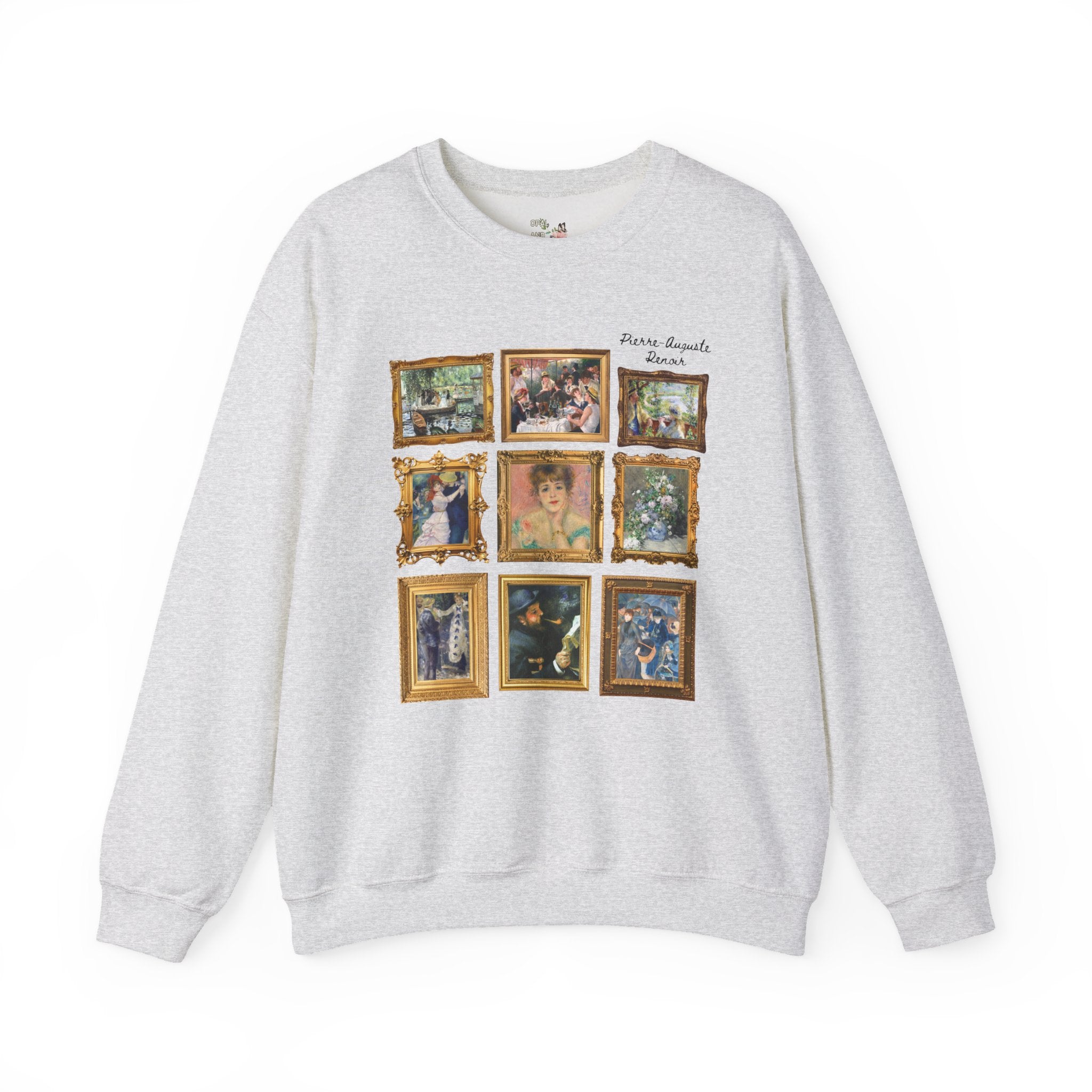 Pierre - Auguste Renoir Famous Paintings Sweatshirt: 19th Century Impressionist Artist Shirt, French Art History, Humanities Professor Gift - Opal and June
