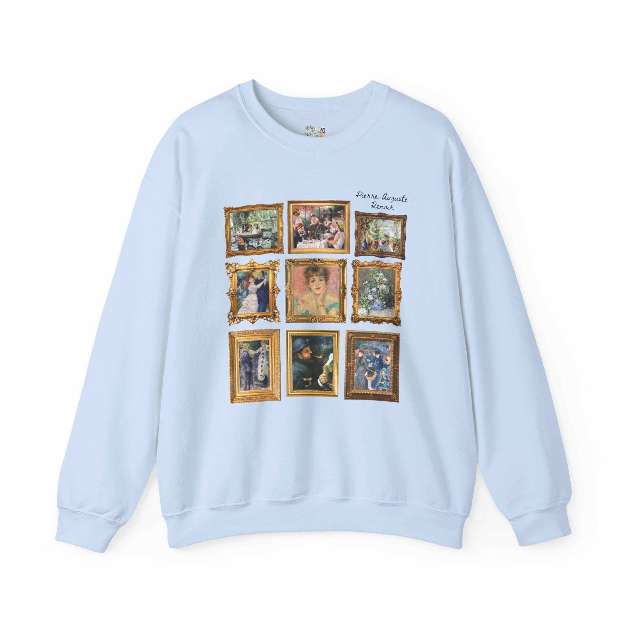 Pierre - Auguste Renoir Famous Paintings Sweatshirt: 19th Century Impressionist Artist Shirt, French Art History, Humanities Professor Gift - Opal and June