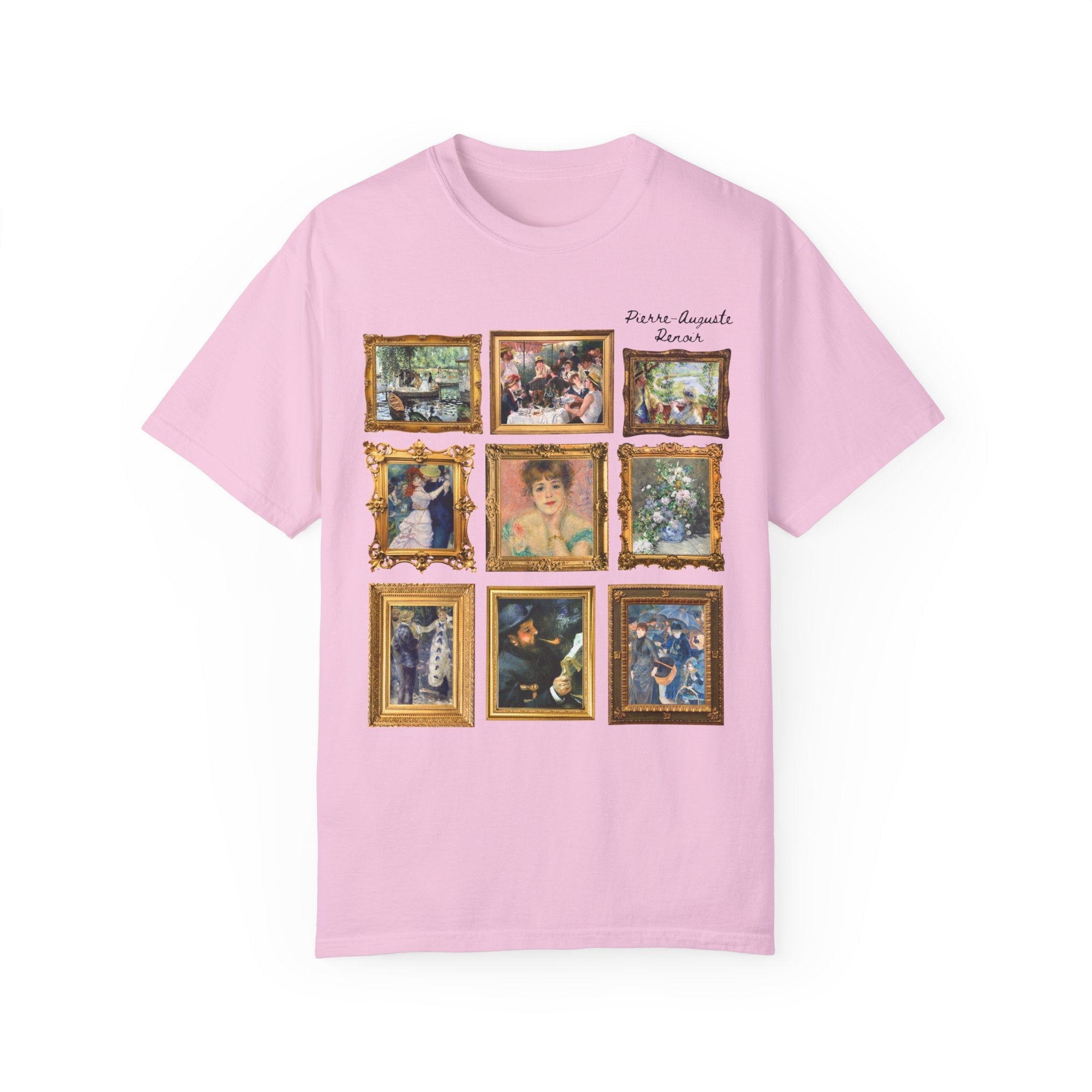 Pierre - Auguste Renoir Famous Paintings Tee Shirt: 19th Century Impressionist Artist T-Shirt, French Art History, Humanities Professor Tee - Opal and June